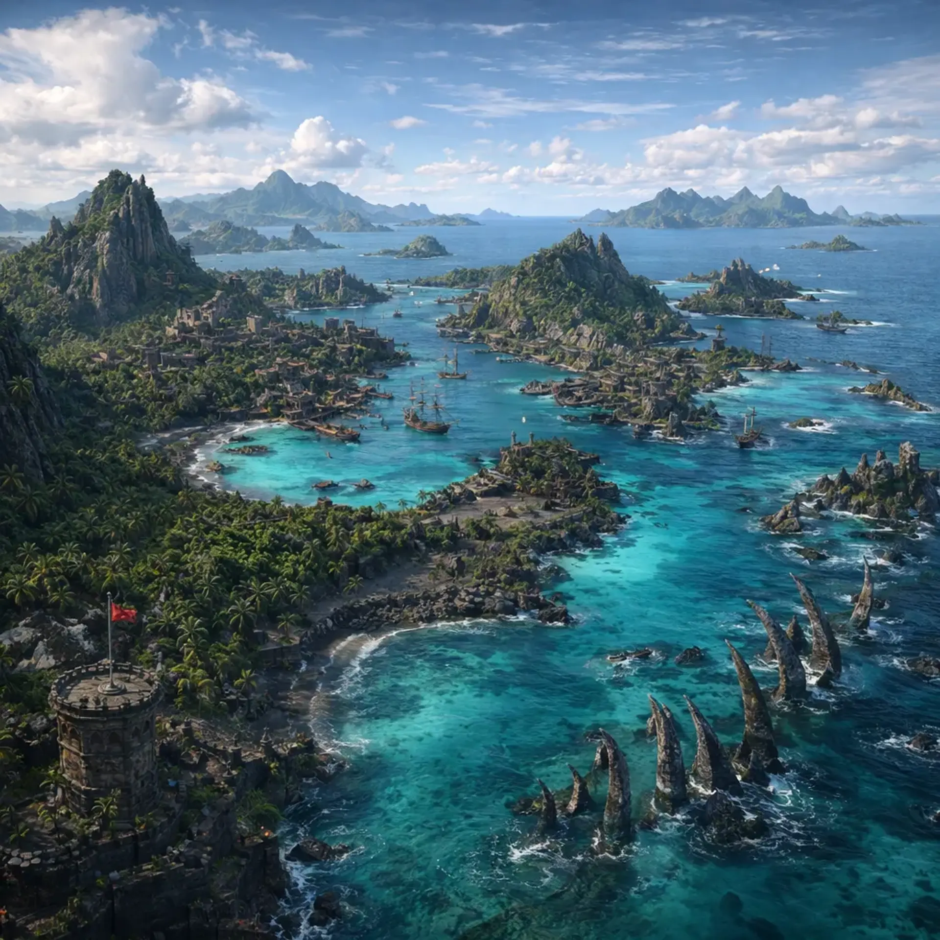 The Iron-Sand Archipelagos