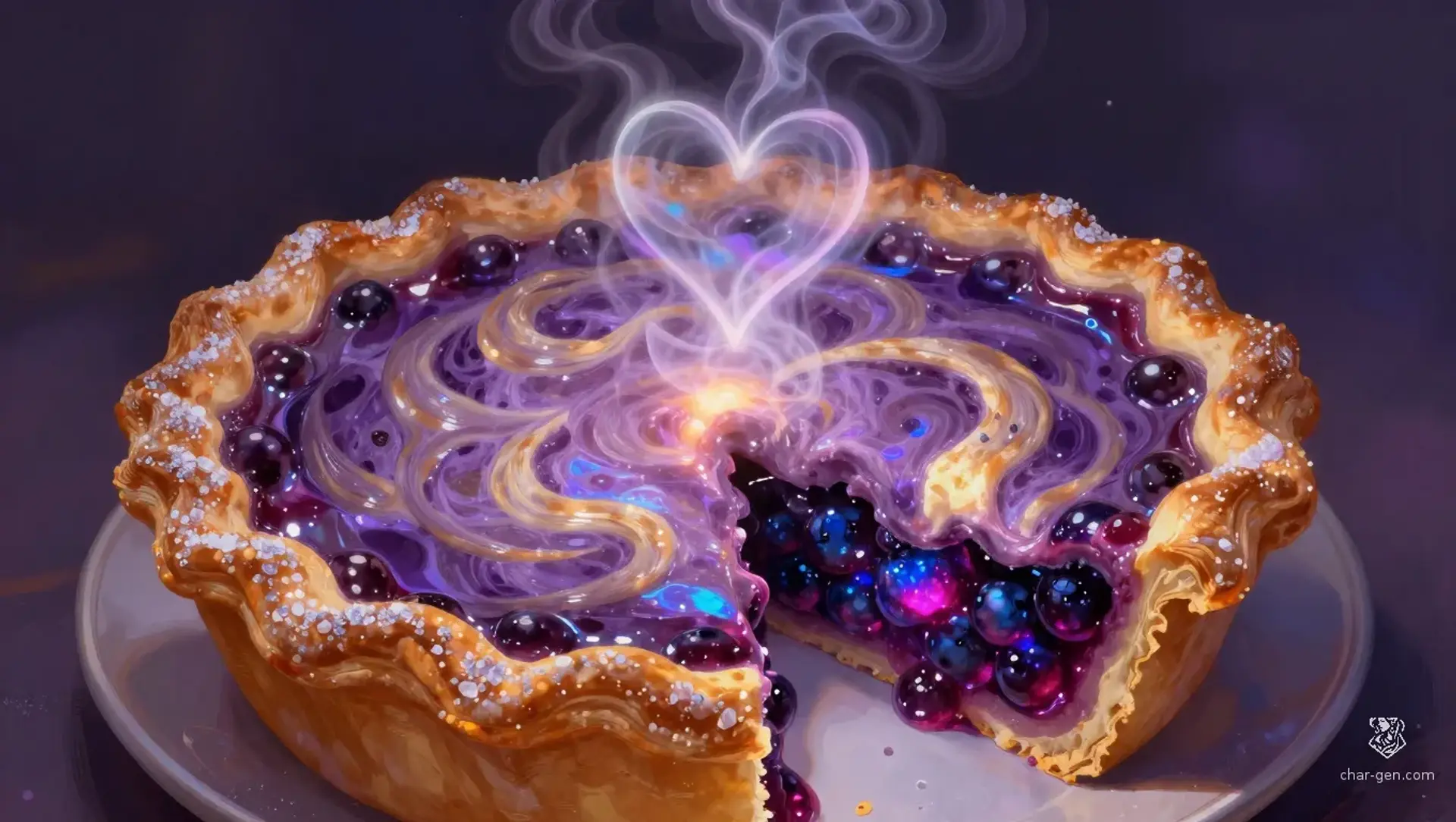 The Sem Pie - AI-generated fantasy Magic Item
