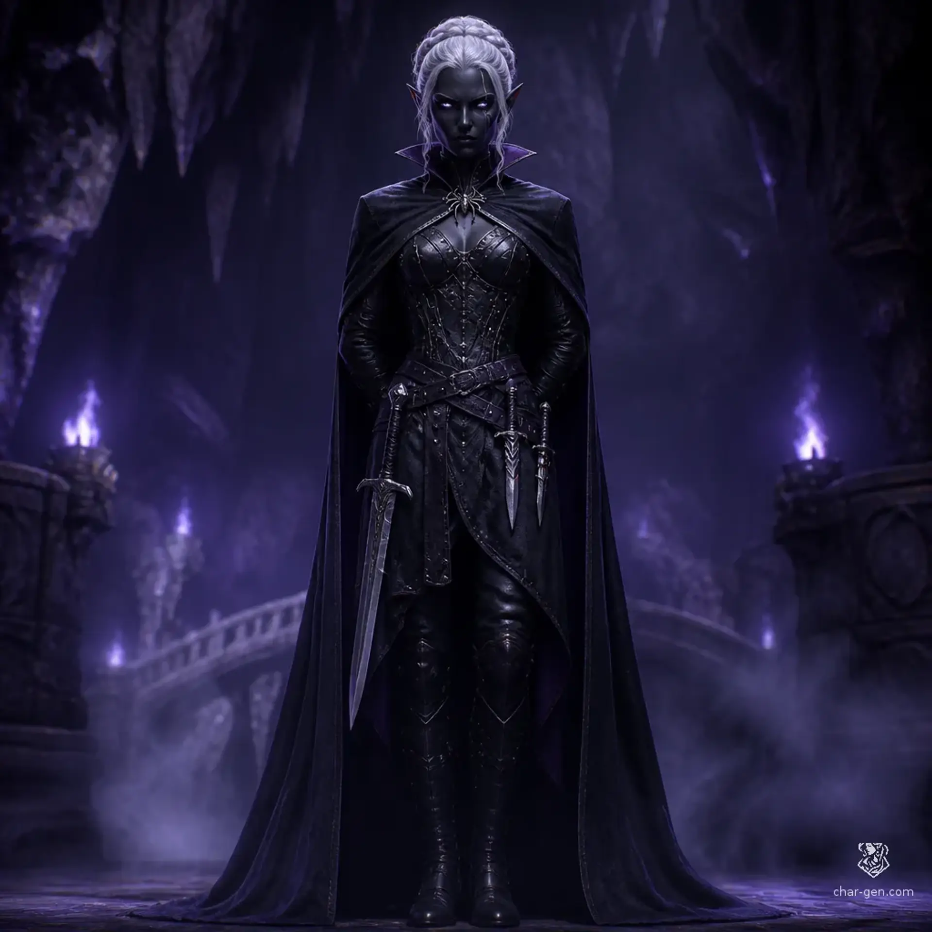 Aurelia Malice - AI-generated fantasy Character