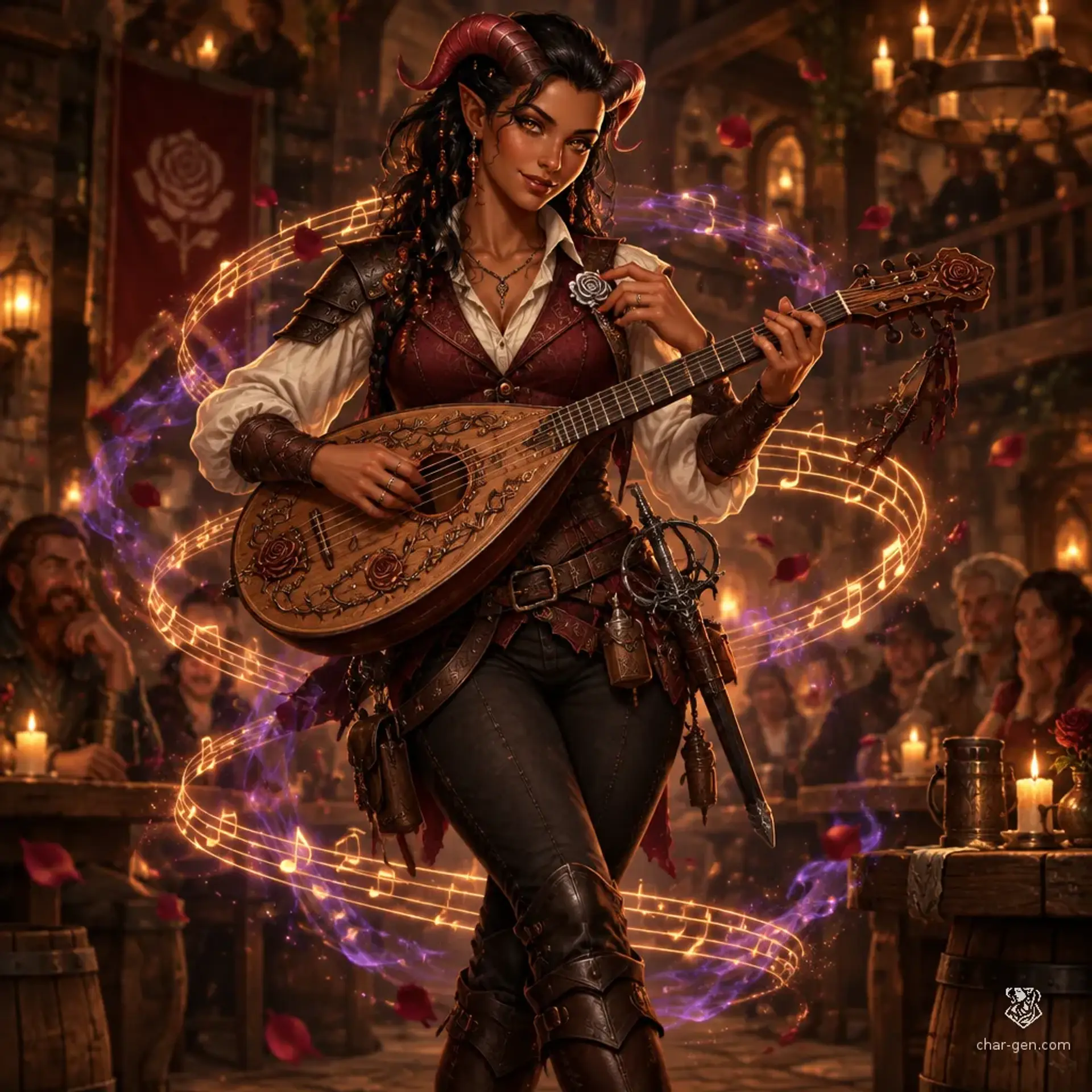 Belle - AI-generated fantasy Character