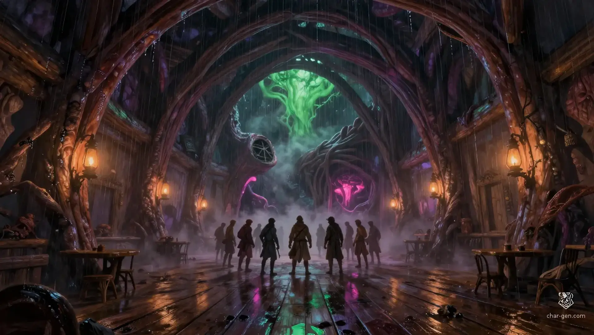The Secret Gizzard of The Maple's Lamb - AI-generated fantasy Quest