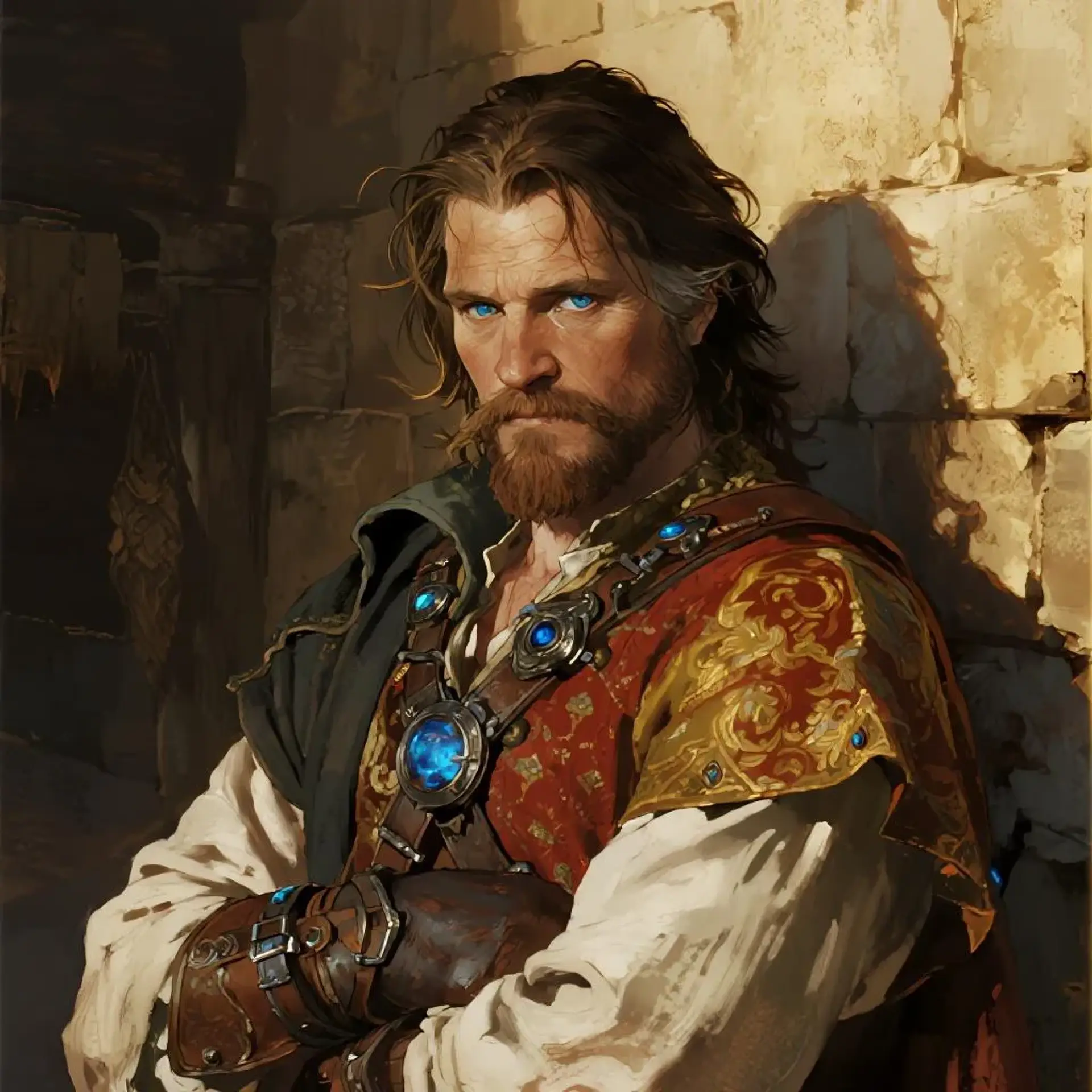 Tomas Vane - AI-generated fantasy NPC