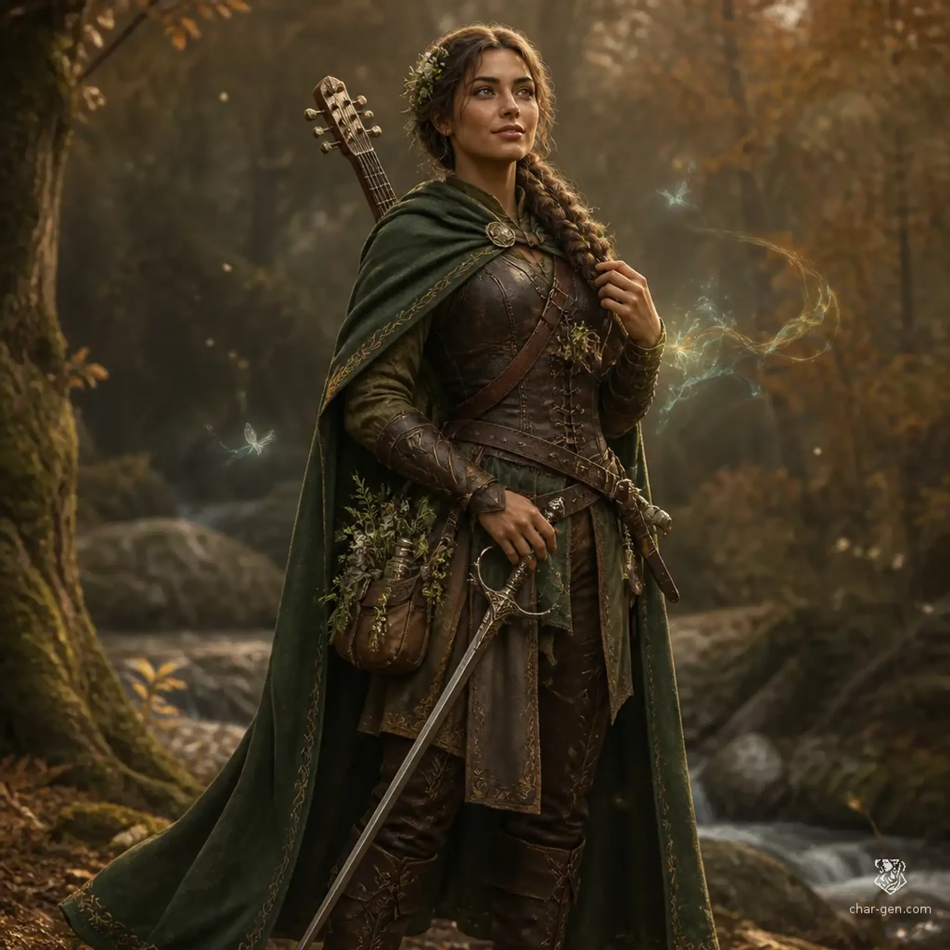 Liora - AI-generated fantasy Character