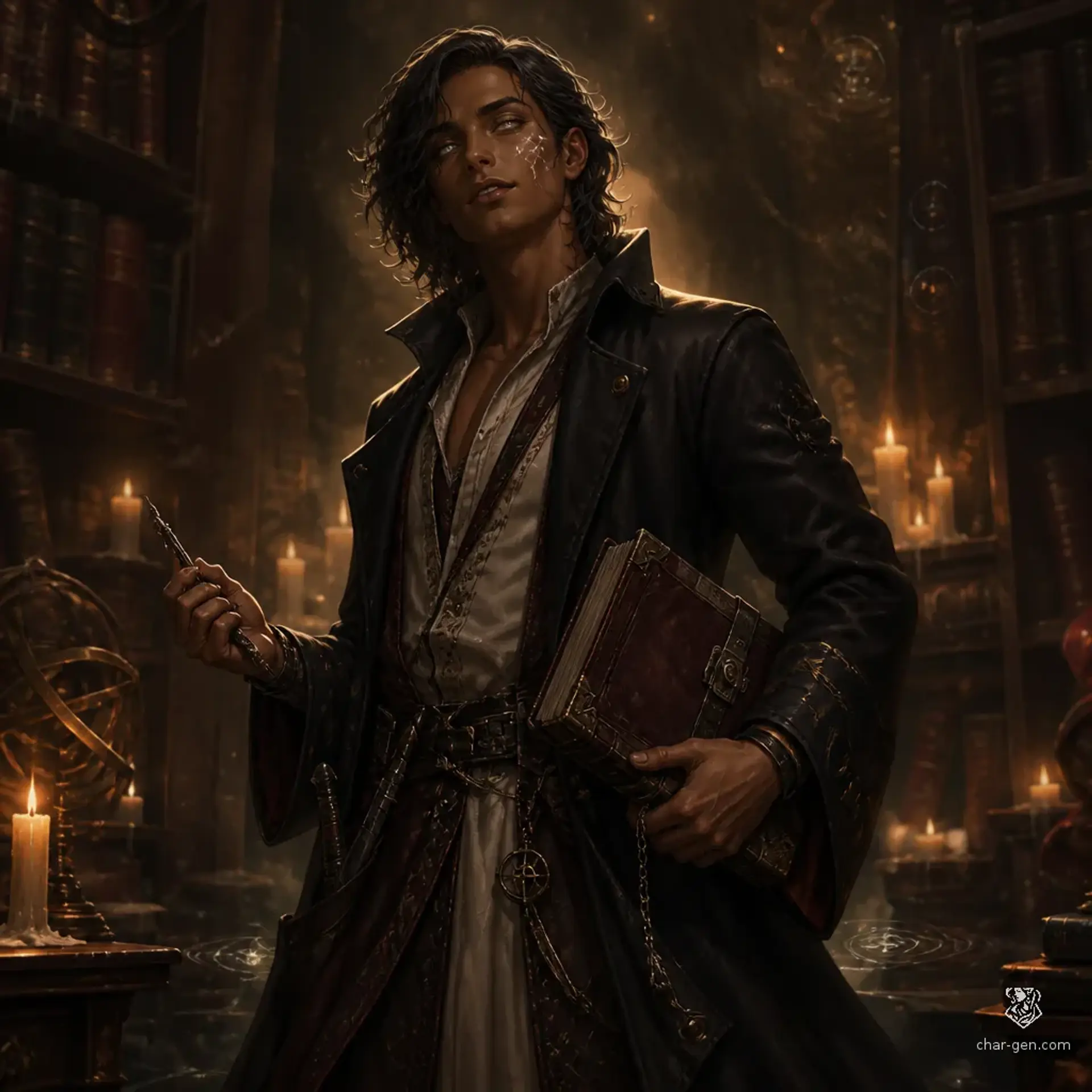 Jamie Tea - AI-generated fantasy Character