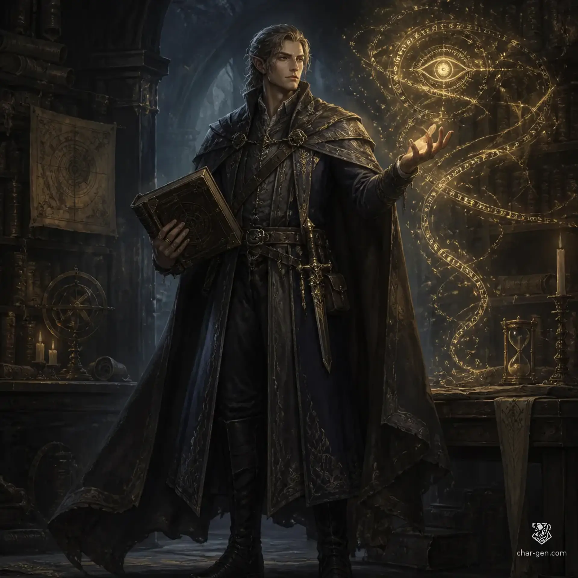 Branwen Farsight - AI-generated fantasy Character