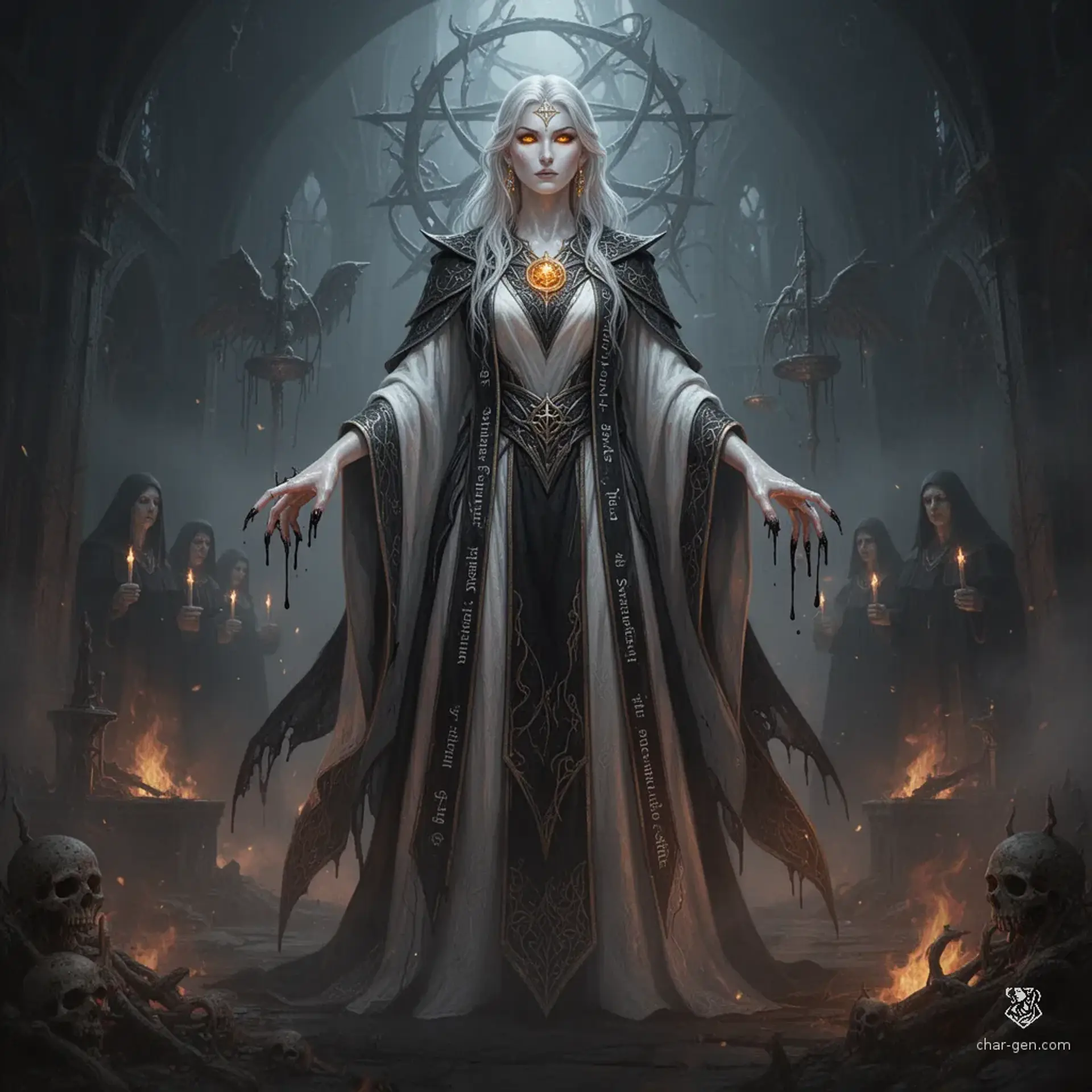 Serelith Vaelith of the Seventh Seal - AI-generated fantasy NPC