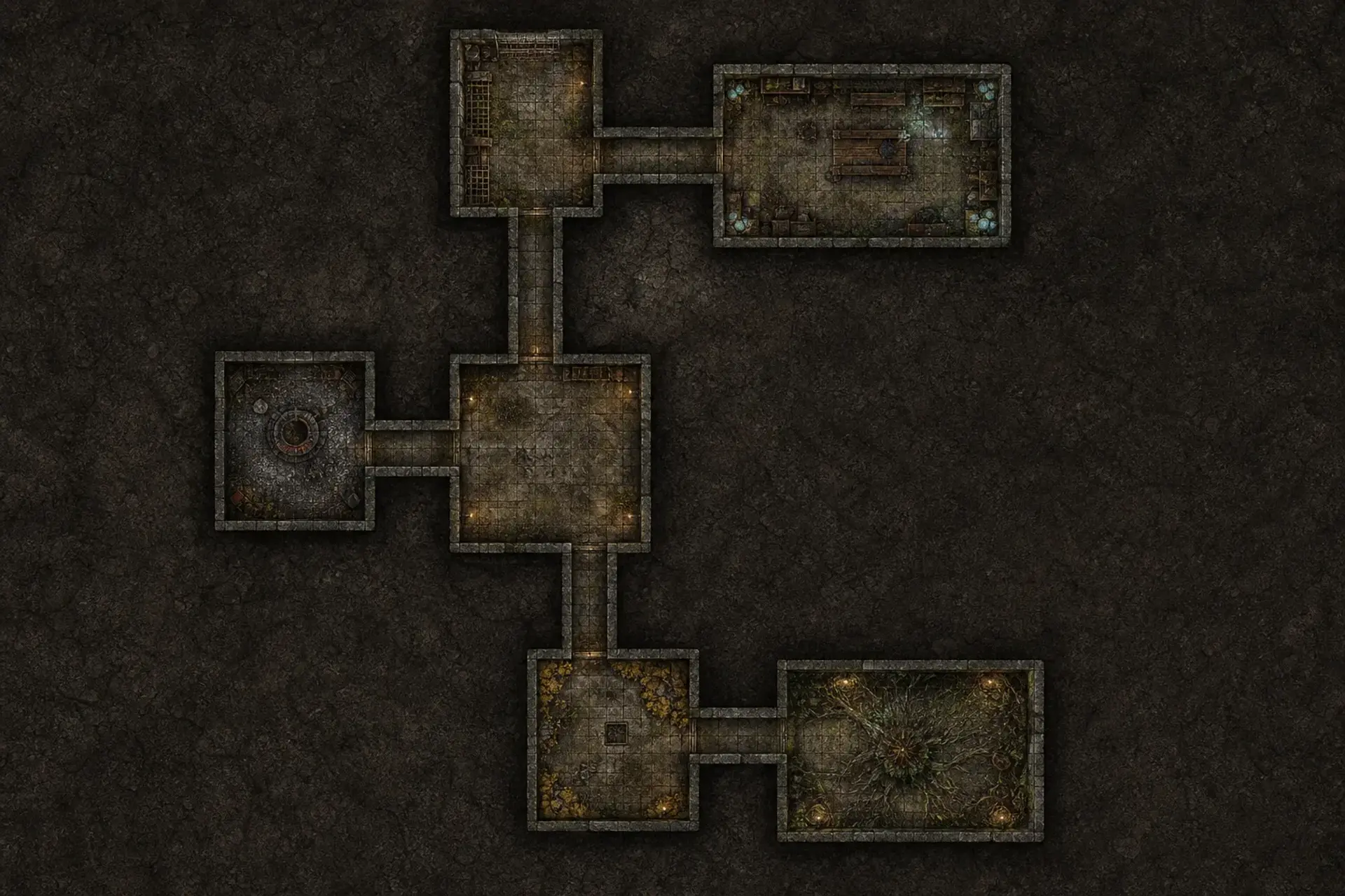 Root-Choked Mine