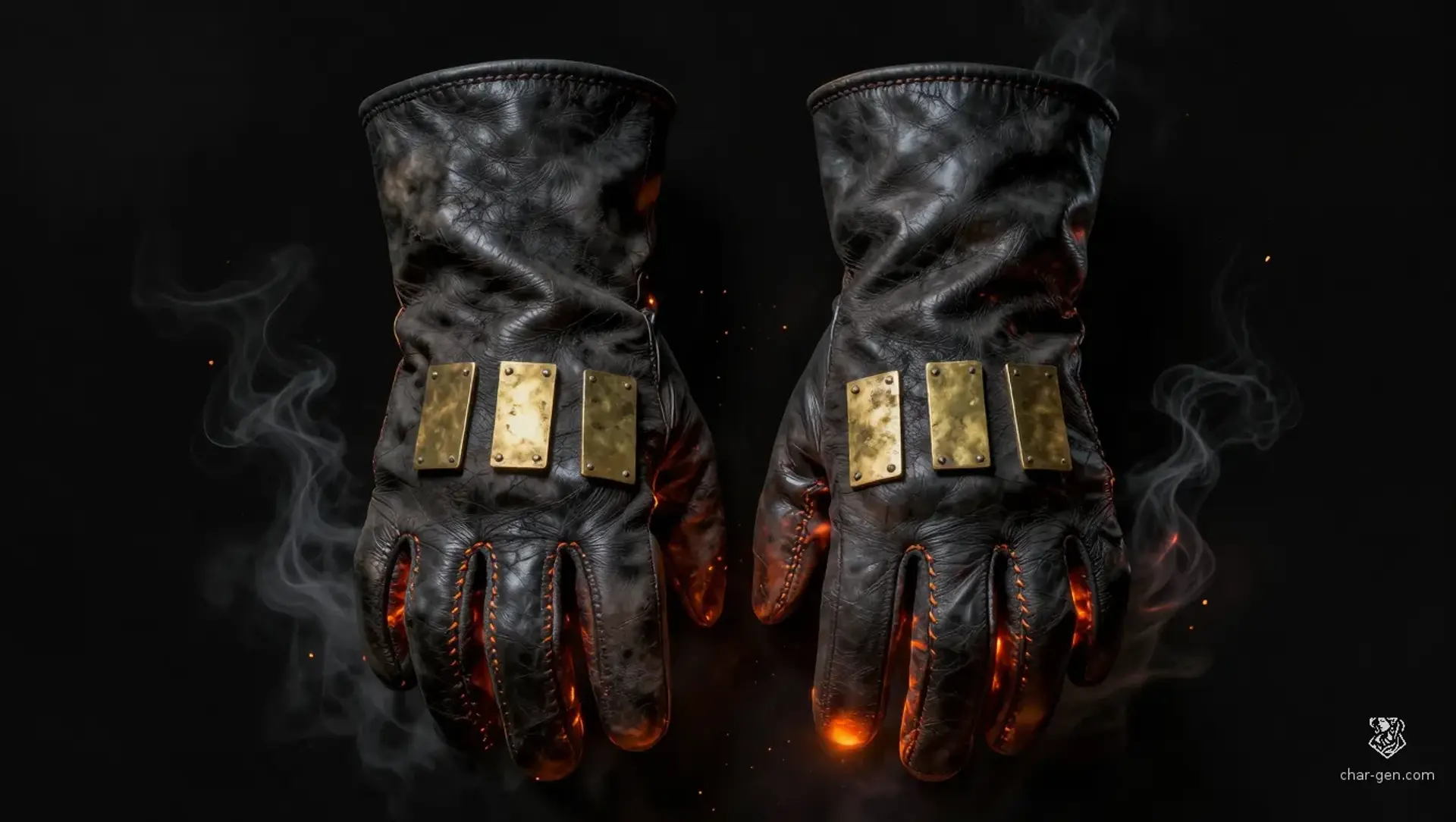 Dark Half Gloves