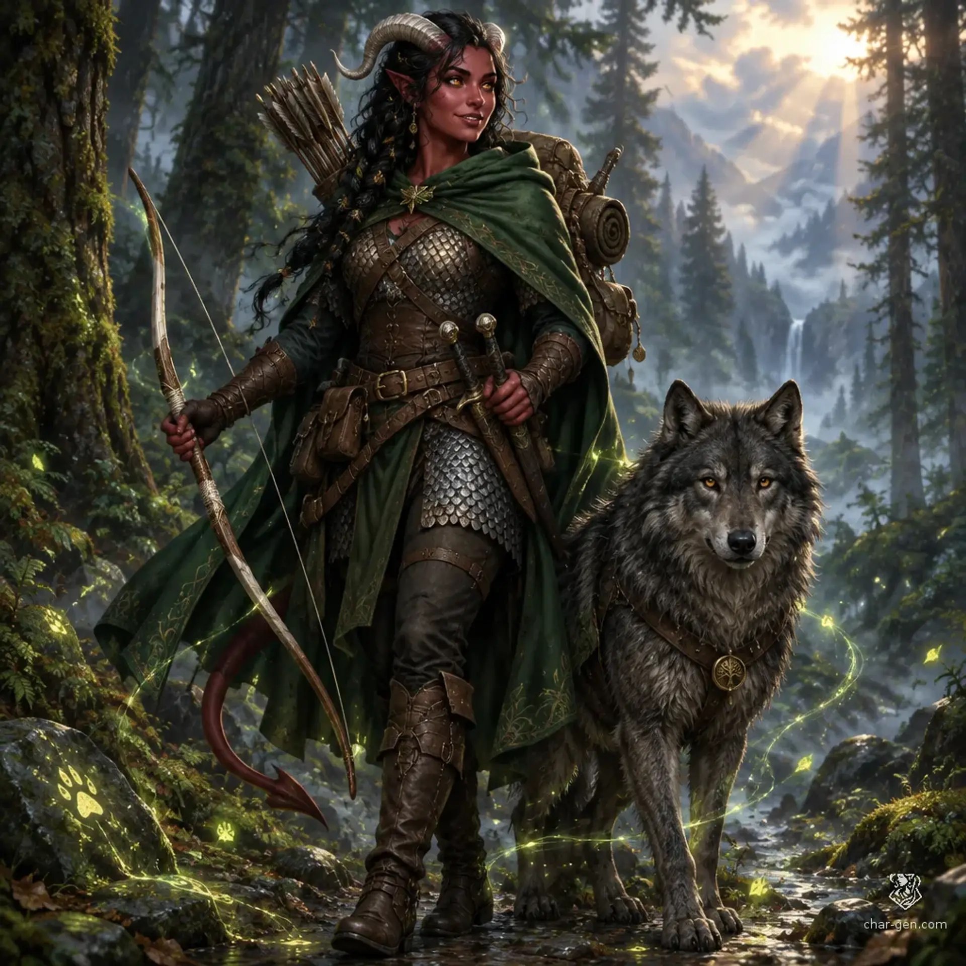 Venus - AI-generated fantasy Character