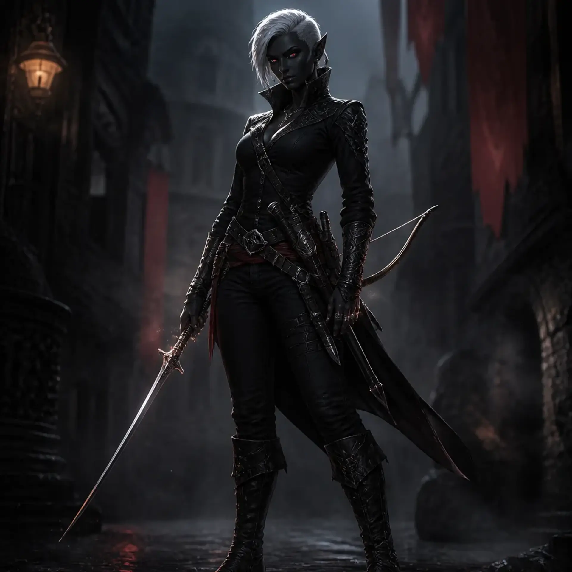 Varenia - AI-generated fantasy Character