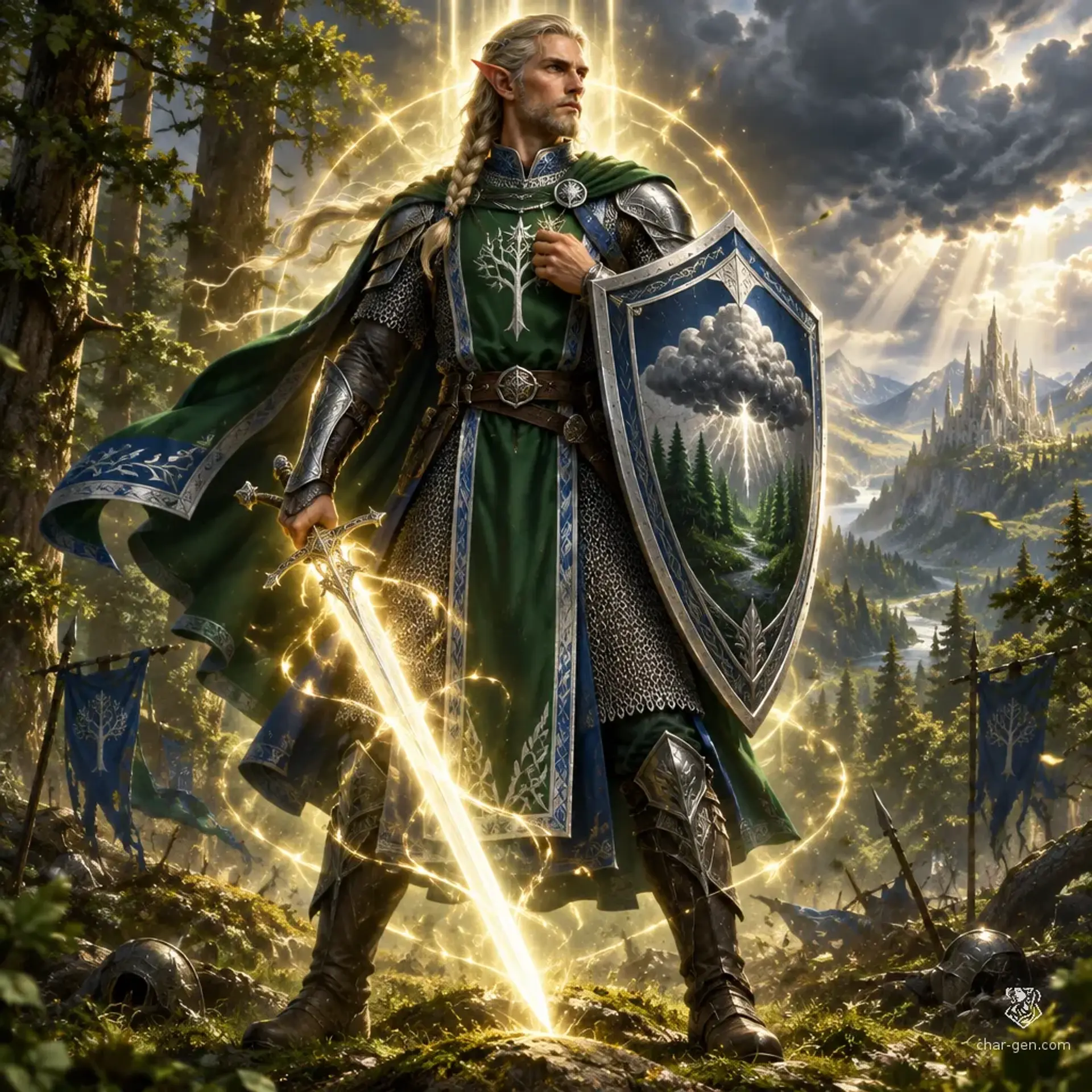 Storm Summerwind - AI-generated fantasy Character