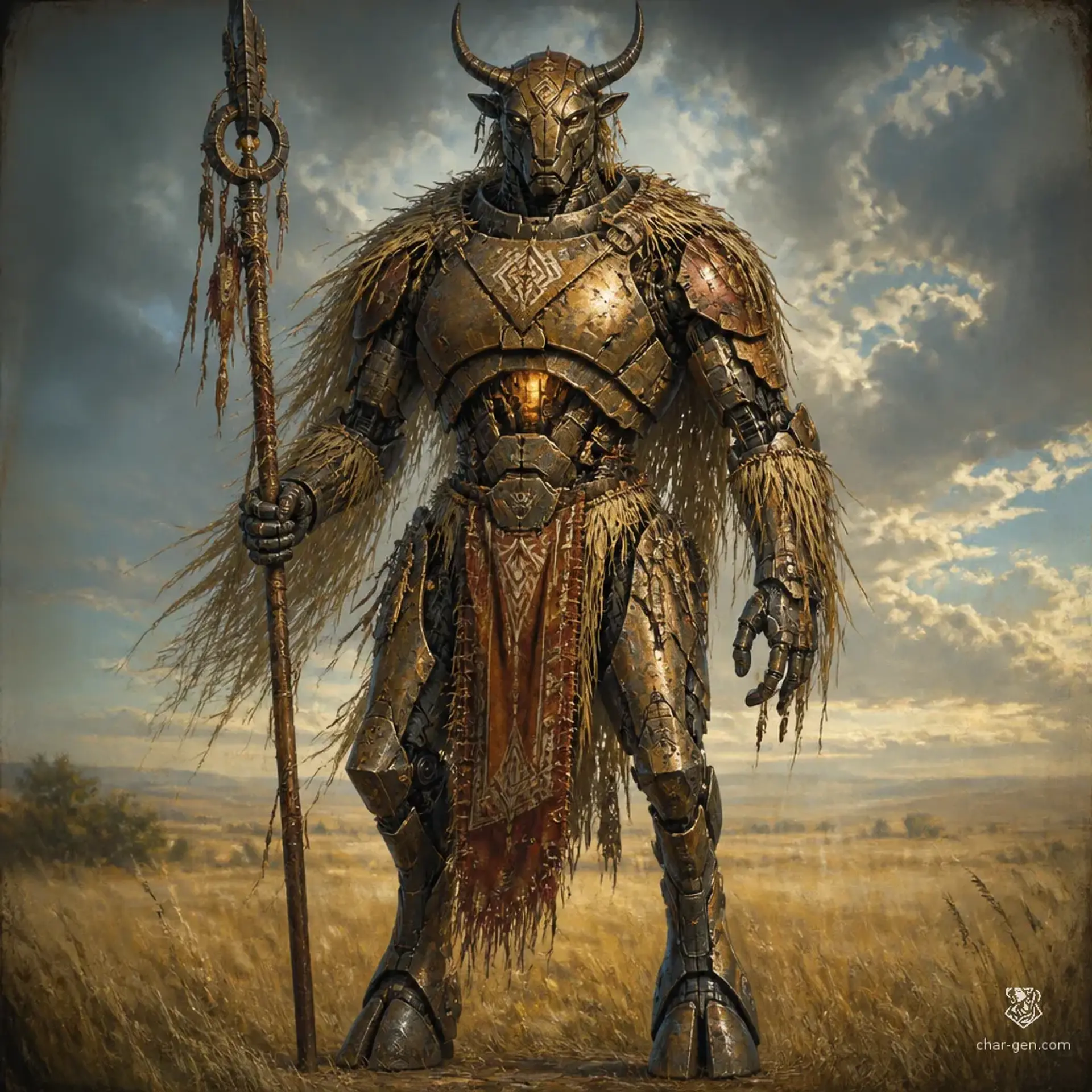 Prairieborn - AI-generated fantasy Species