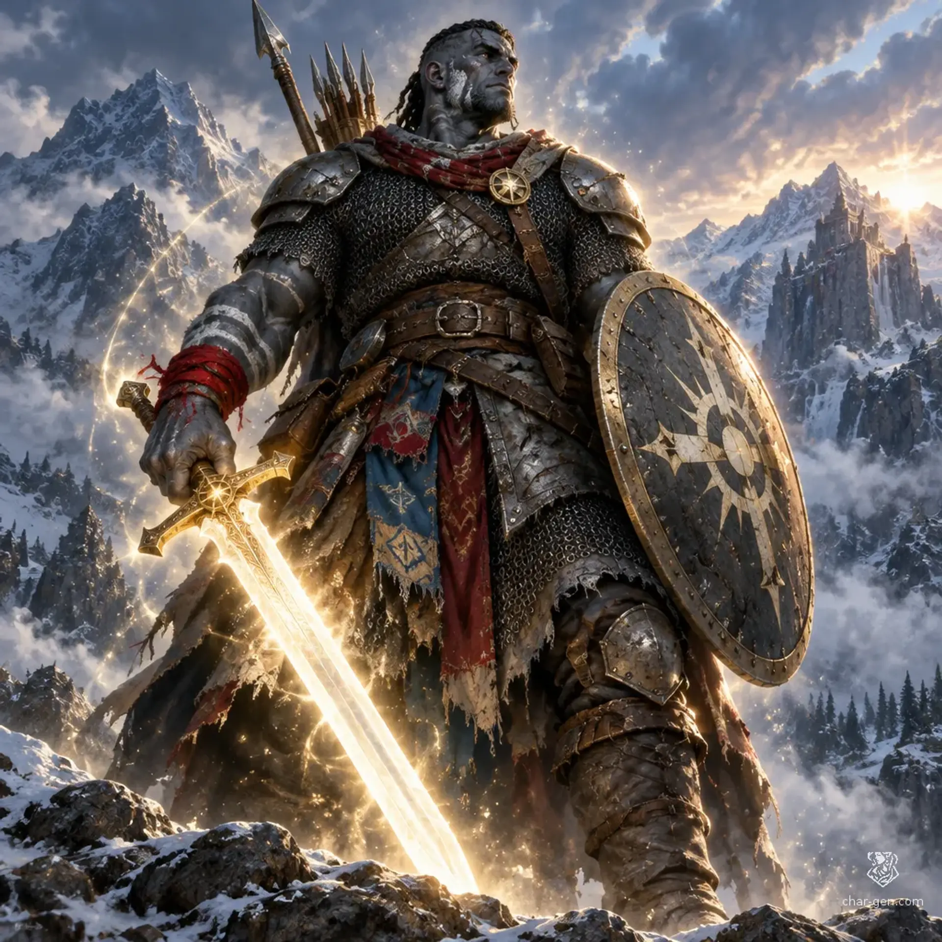 Boris - AI-generated fantasy Character