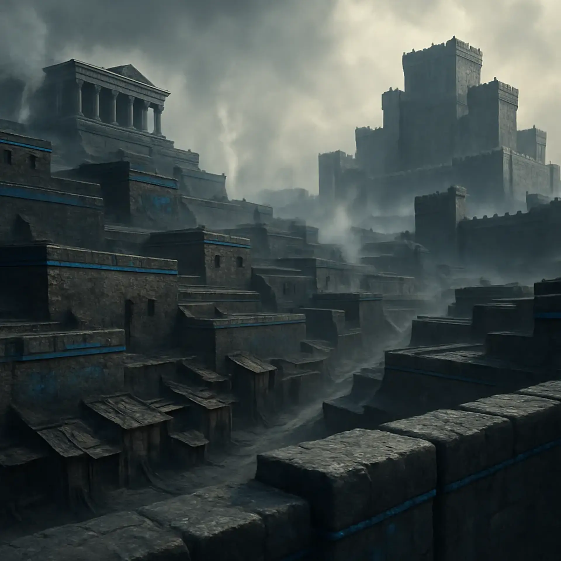Kure - AI-generated fantasy Settlement