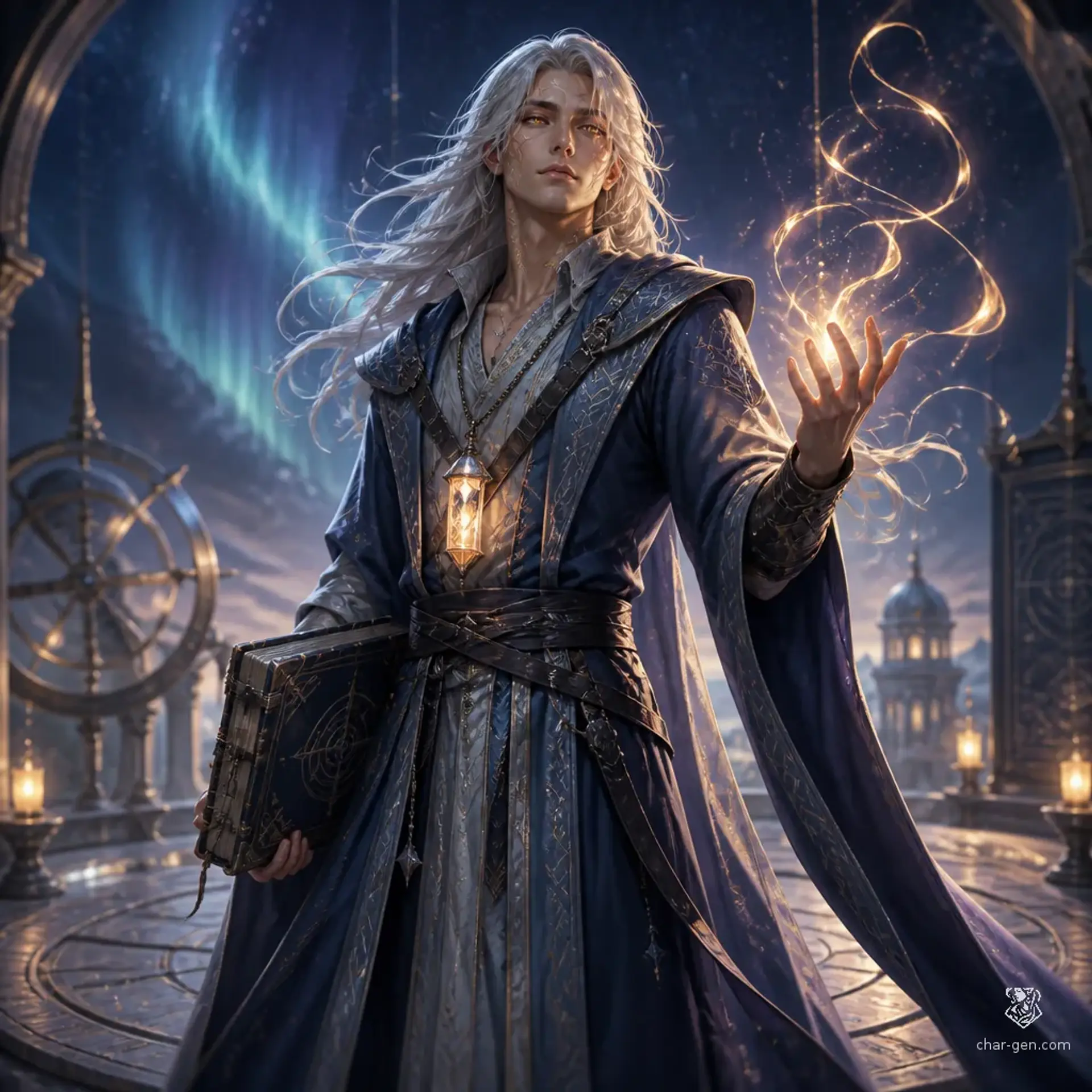 Sylvaelor - AI-generated fantasy Character