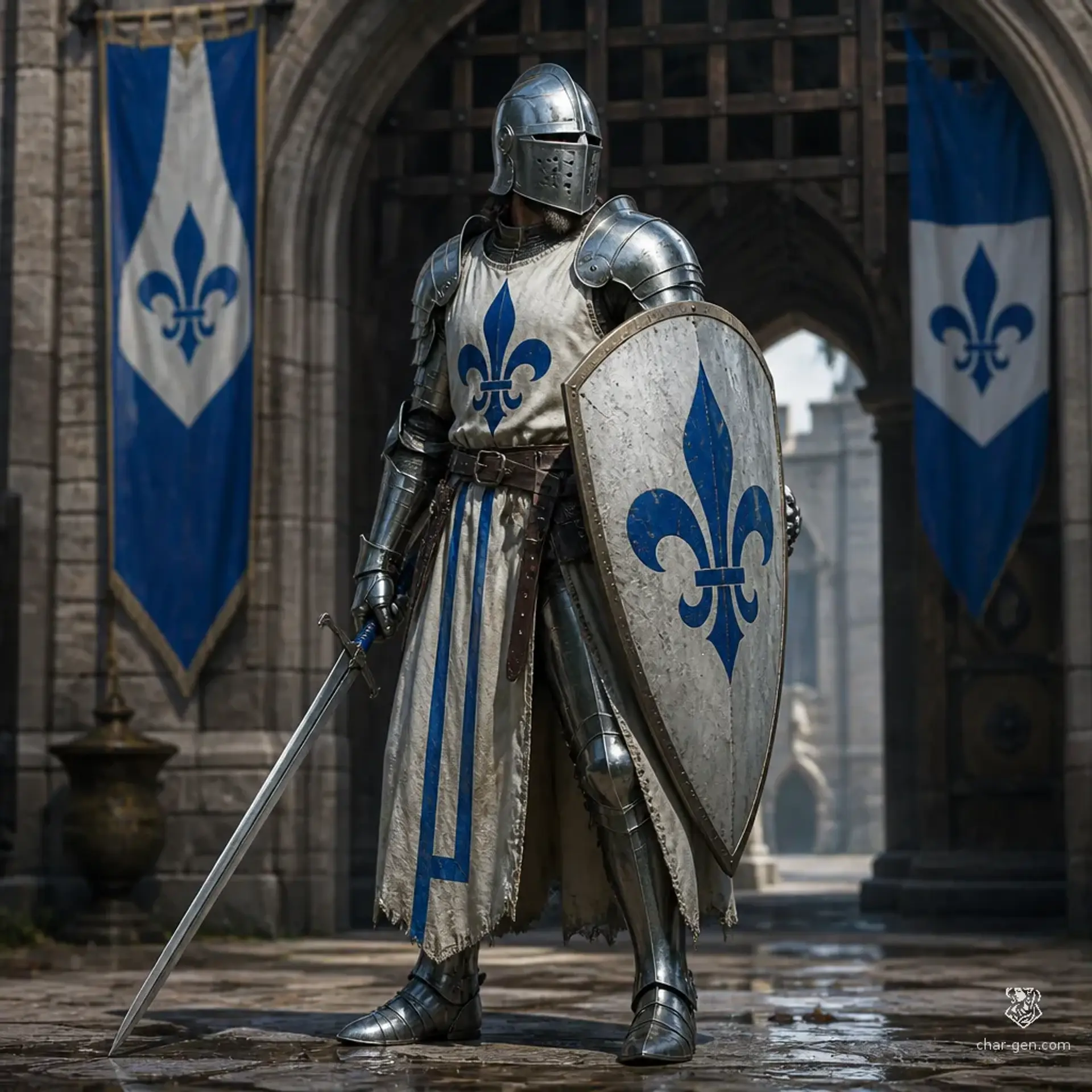 Miklós Adewale - AI-generated fantasy Character