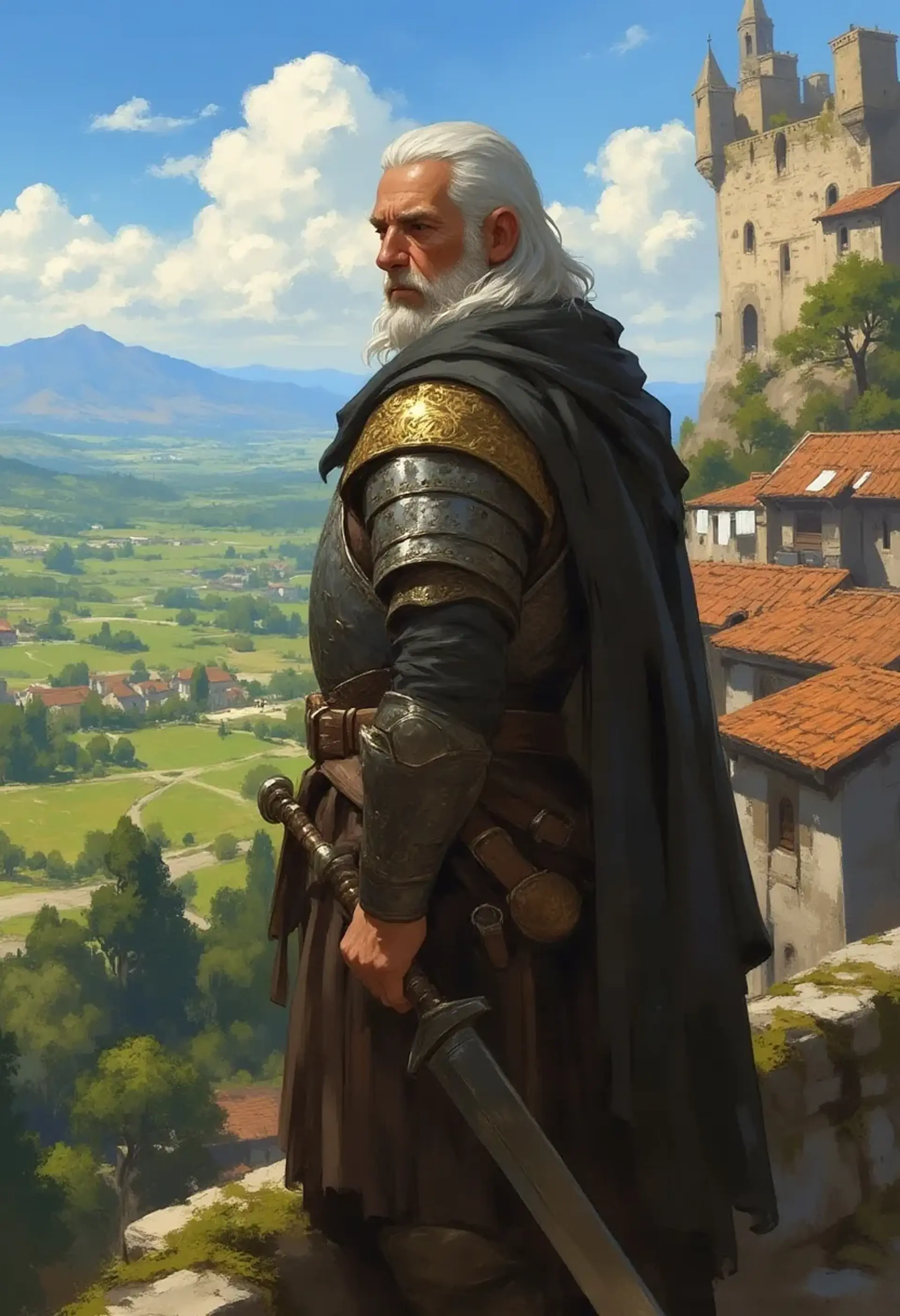 Lord Kaelen Vardrun - AI-generated fantasy NPC