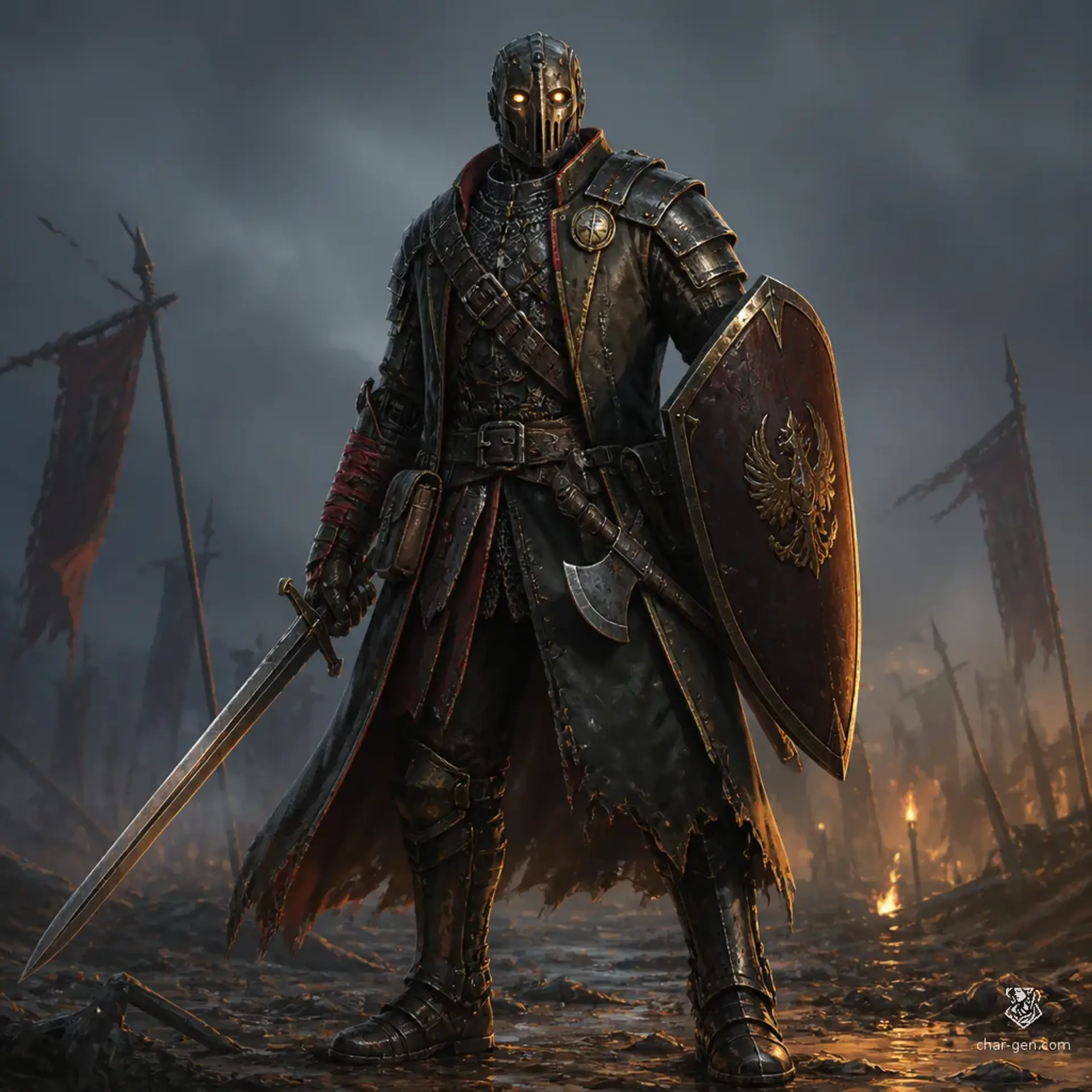 Kage - AI-generated fantasy Character
