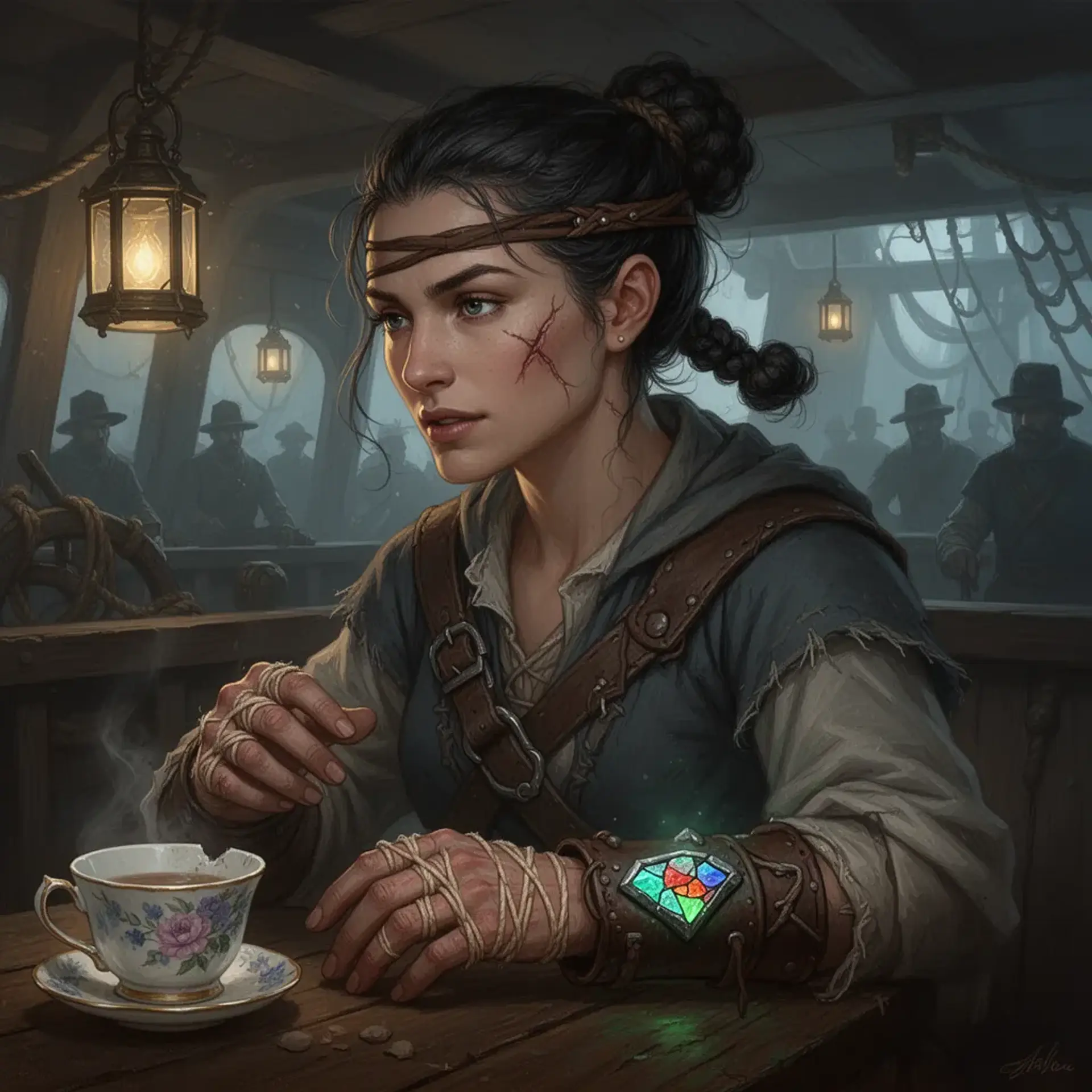 Serah Kain - AI-generated fantasy NPC