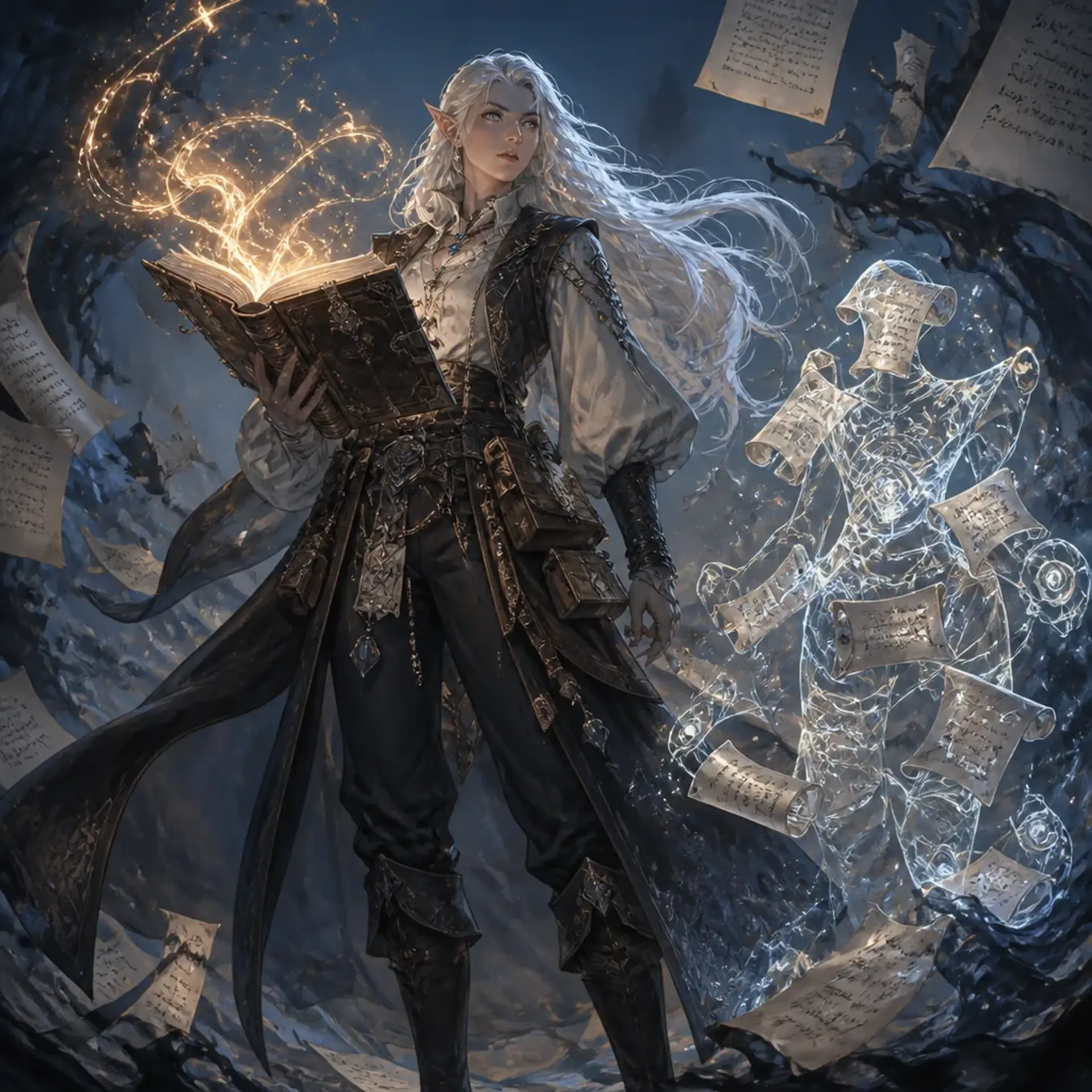 Lysandra - AI-generated fantasy Character