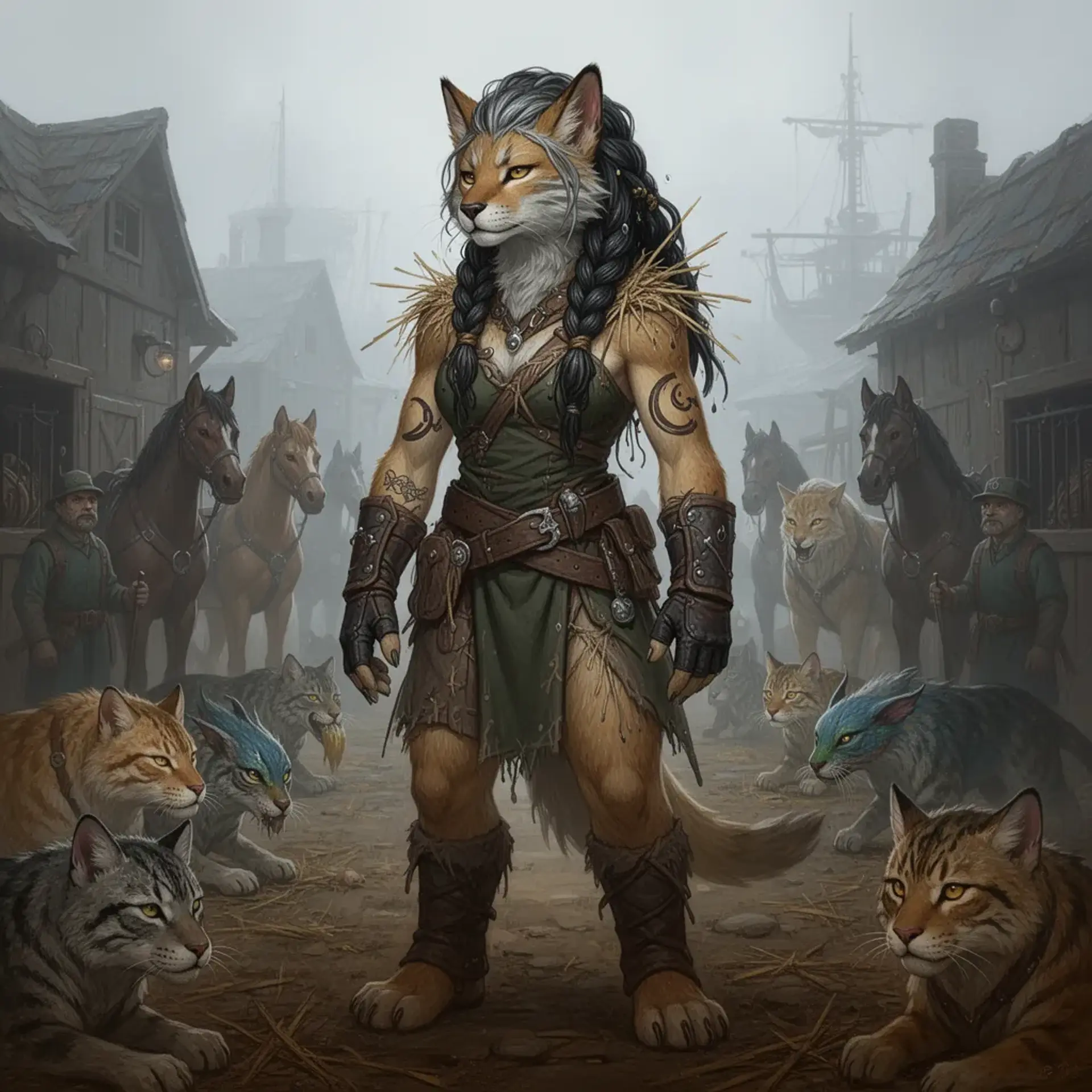 Vaelis Wynne - AI-generated fantasy NPC