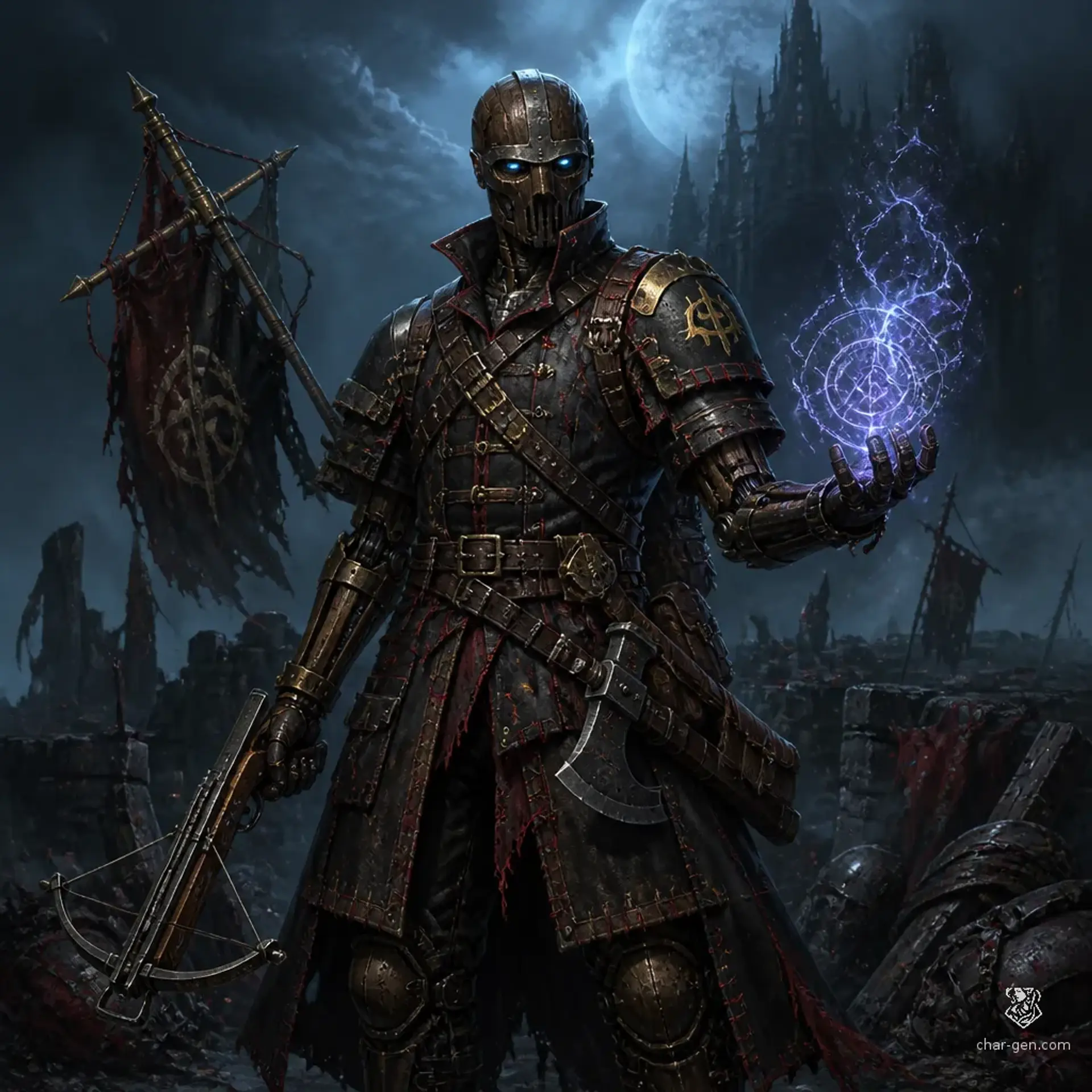 Zabok - AI-generated fantasy Character
