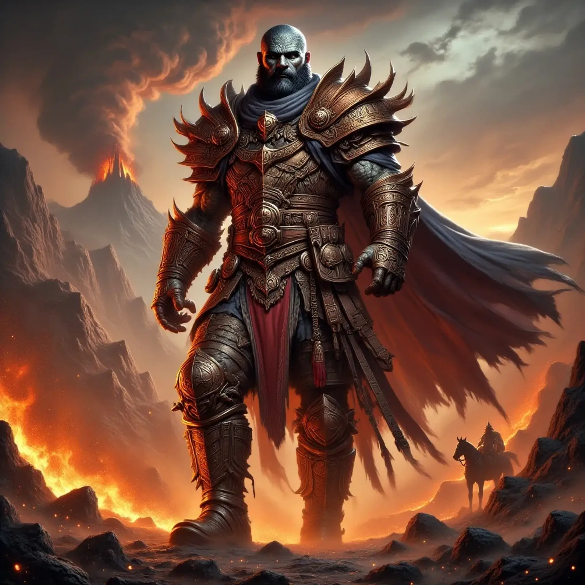 Thar-Kul Ashrend - AI-generated fantasy NPC