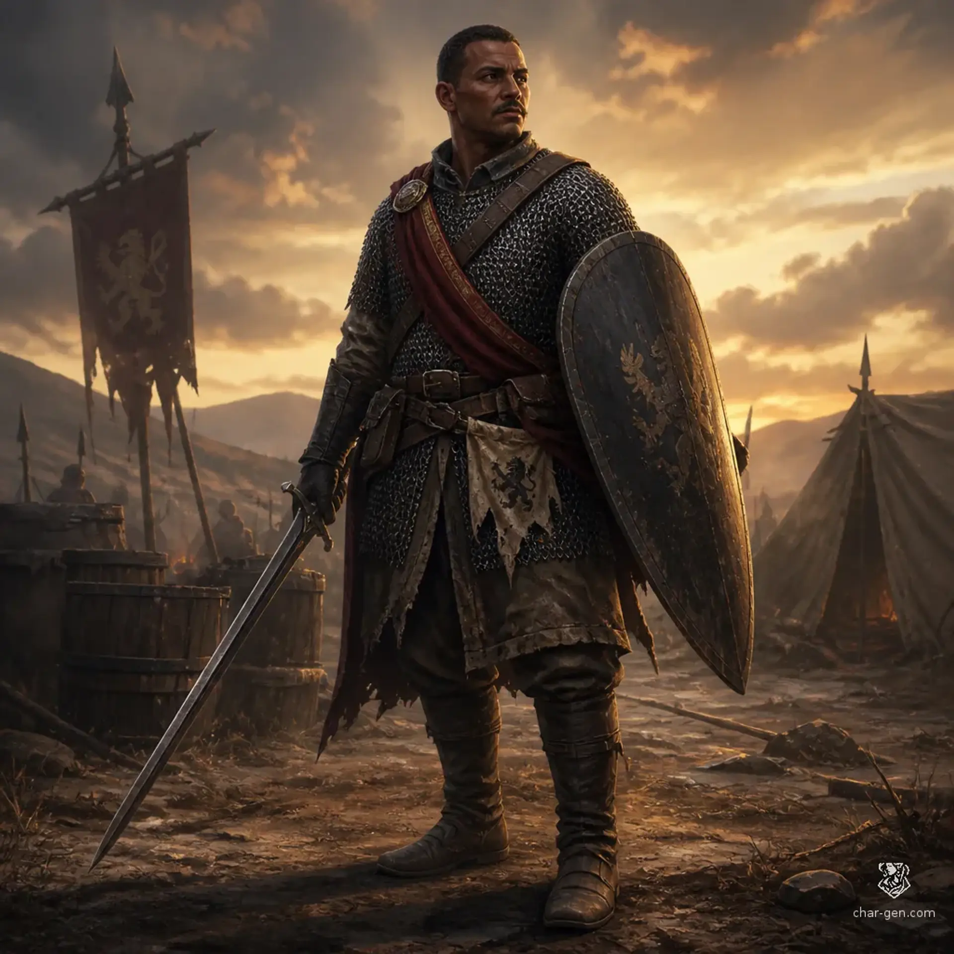 Rolland - AI-generated fantasy Character