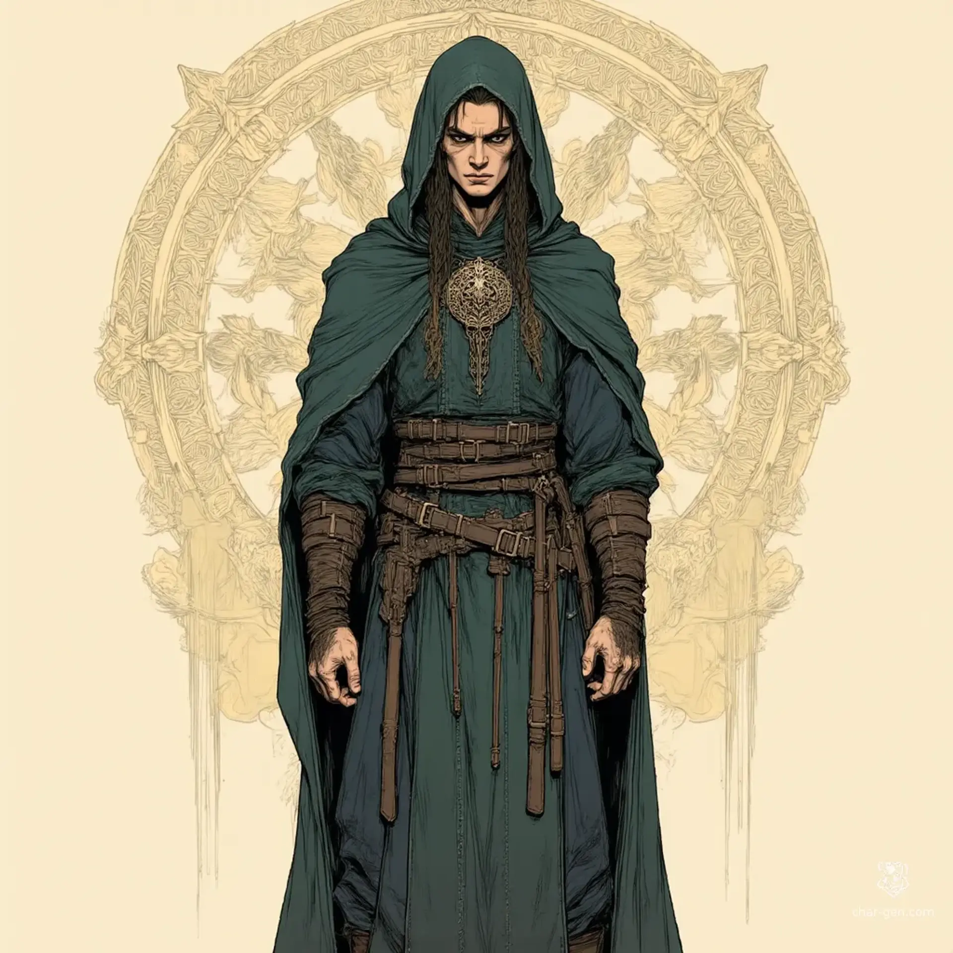 Shadein Veyr-Thal - AI-generated fantasy NPC