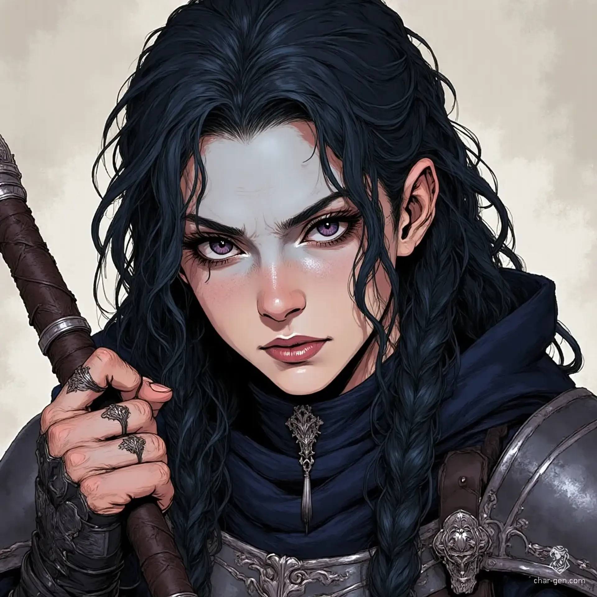 Thalior Venrim - AI-generated fantasy NPC