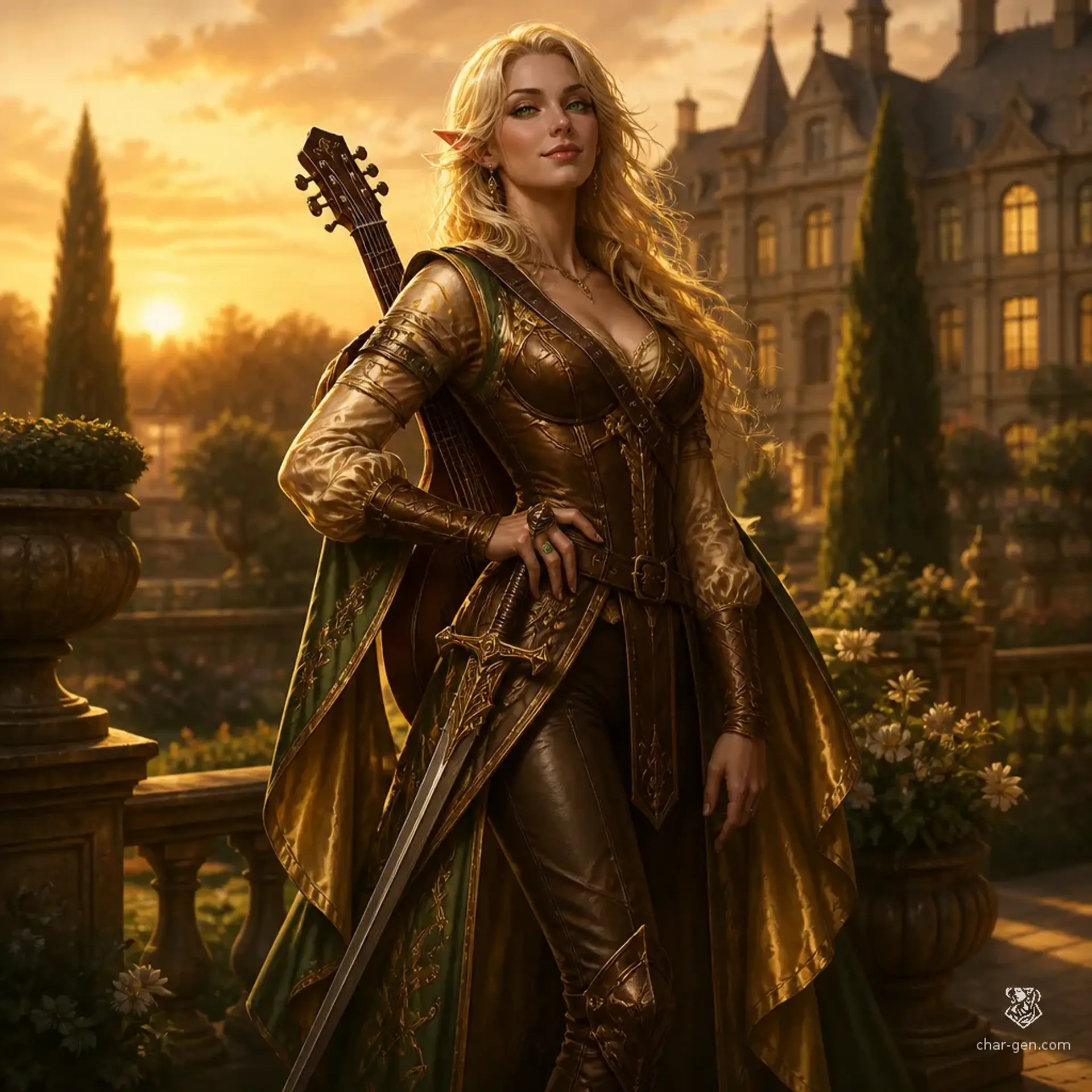 Inara - AI-generated fantasy Character