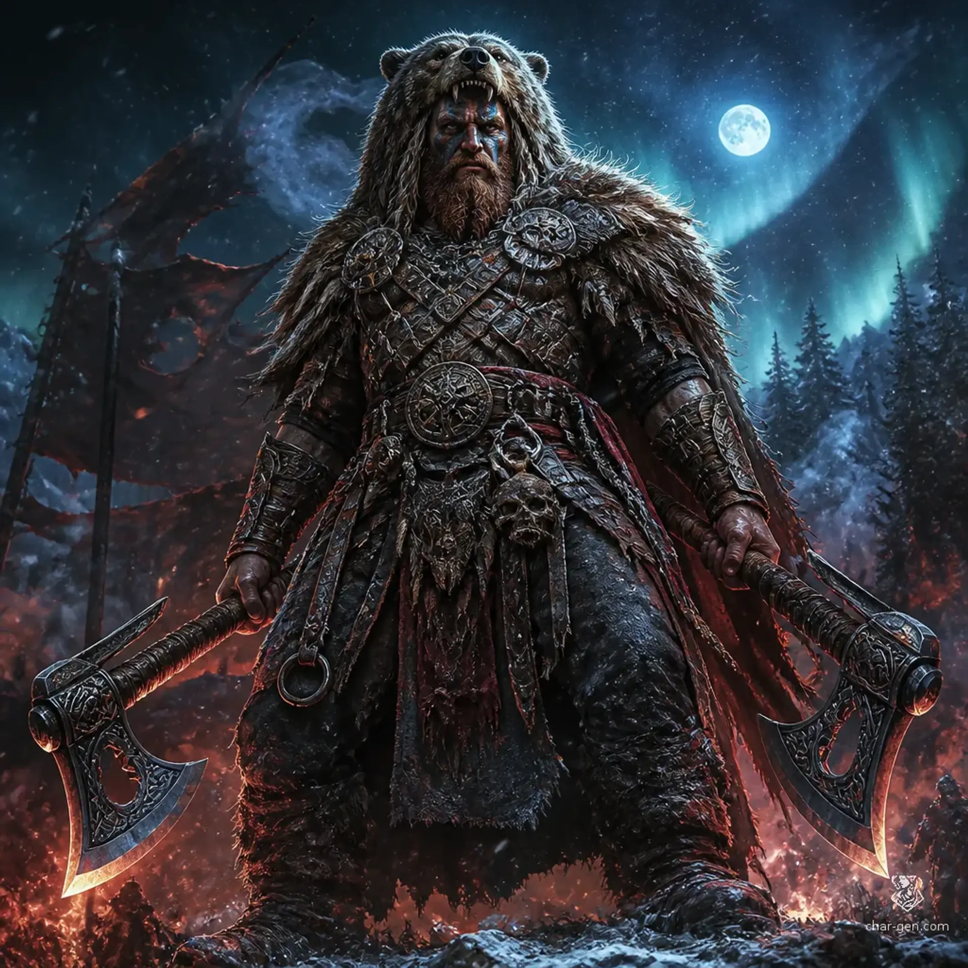 Rundar Garsareth - AI-generated fantasy Character