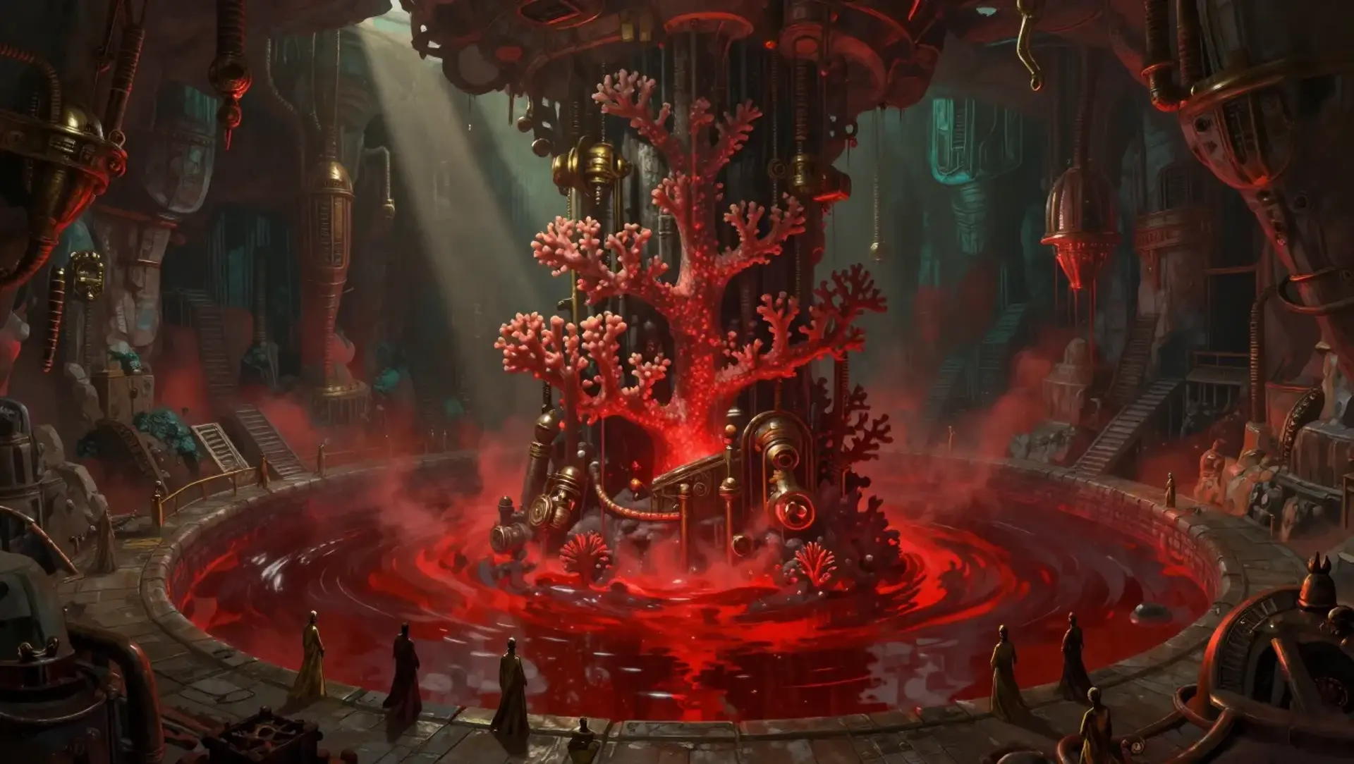 The Sanguine Spring - AI-generated fantasy Quest