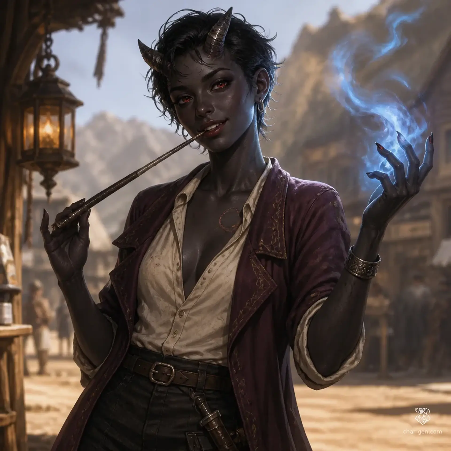 Ketzali Goktem - AI-generated fantasy NPC