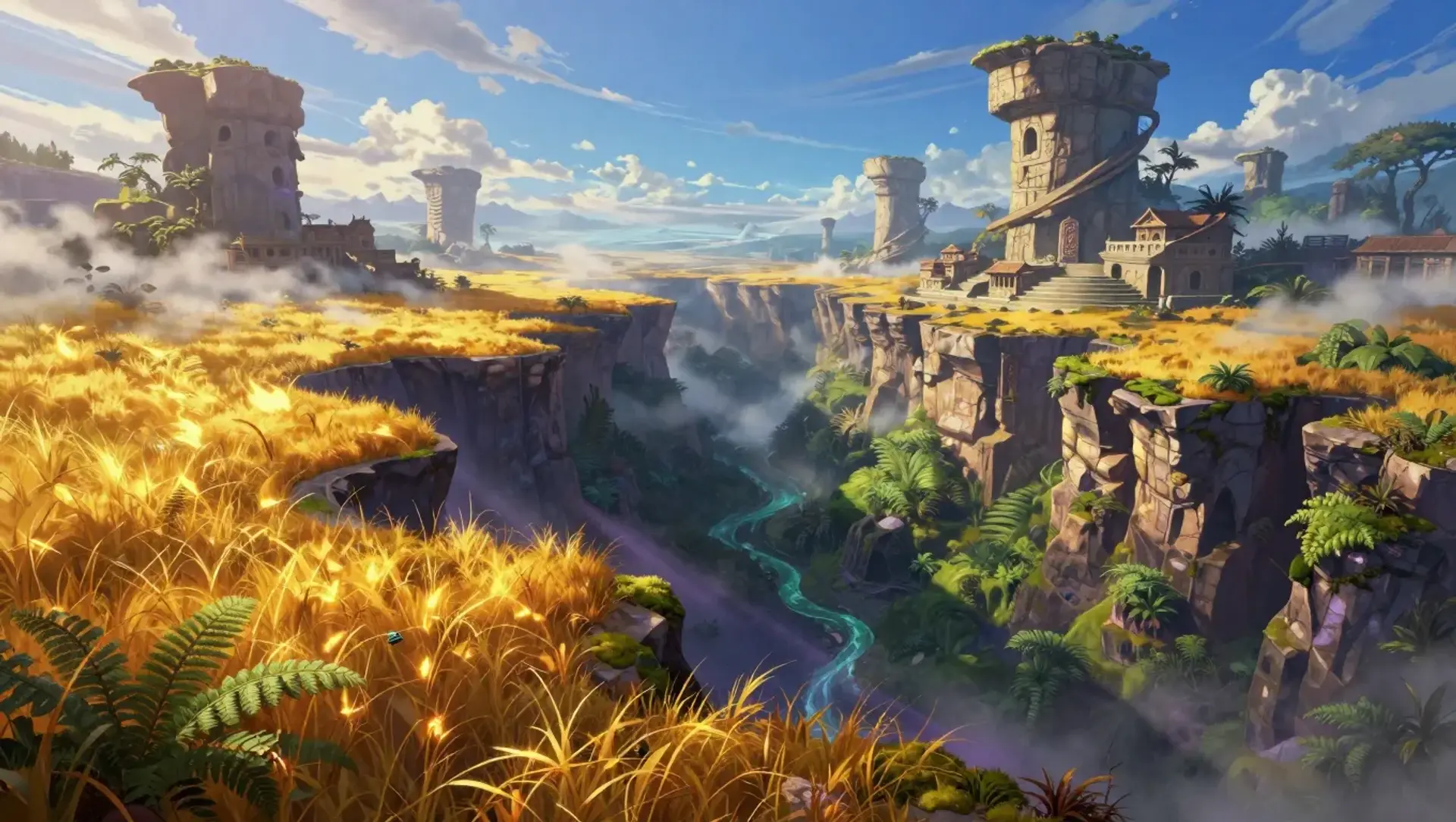 Windward Reach - AI-generated fantasy Region