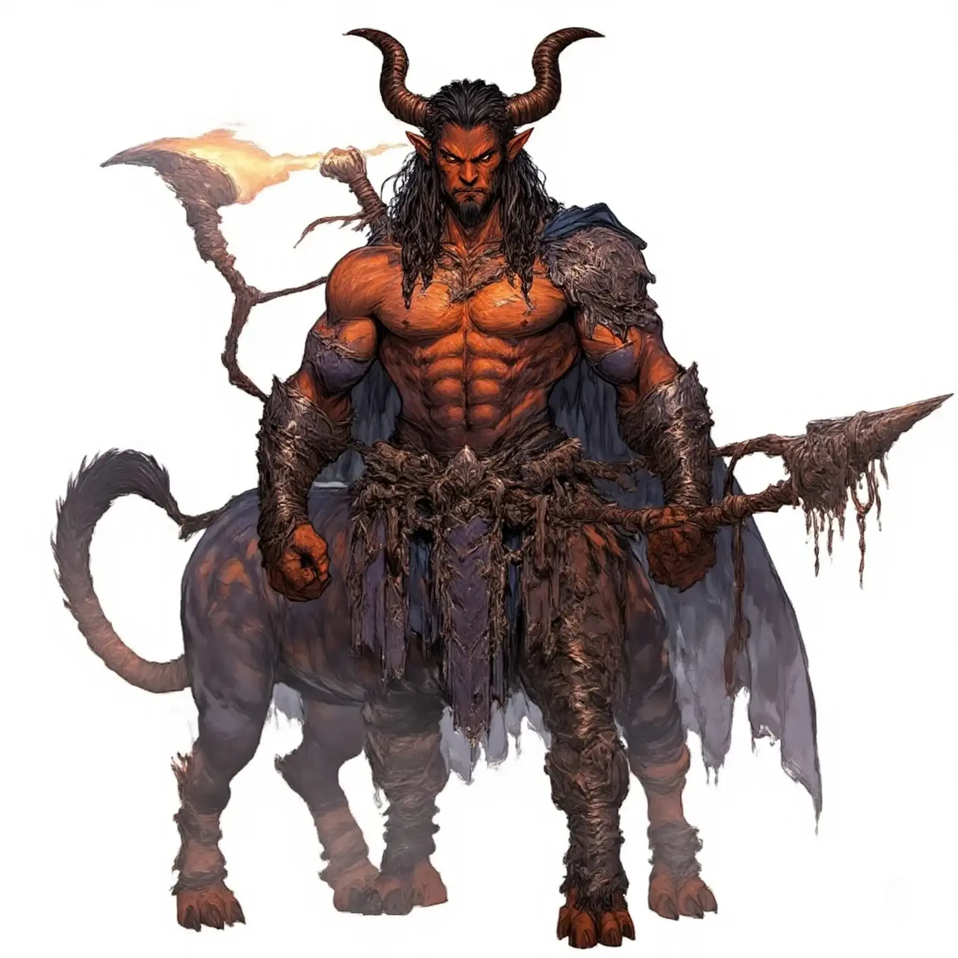 Aren Crimsonhoof - AI-generated fantasy NPC