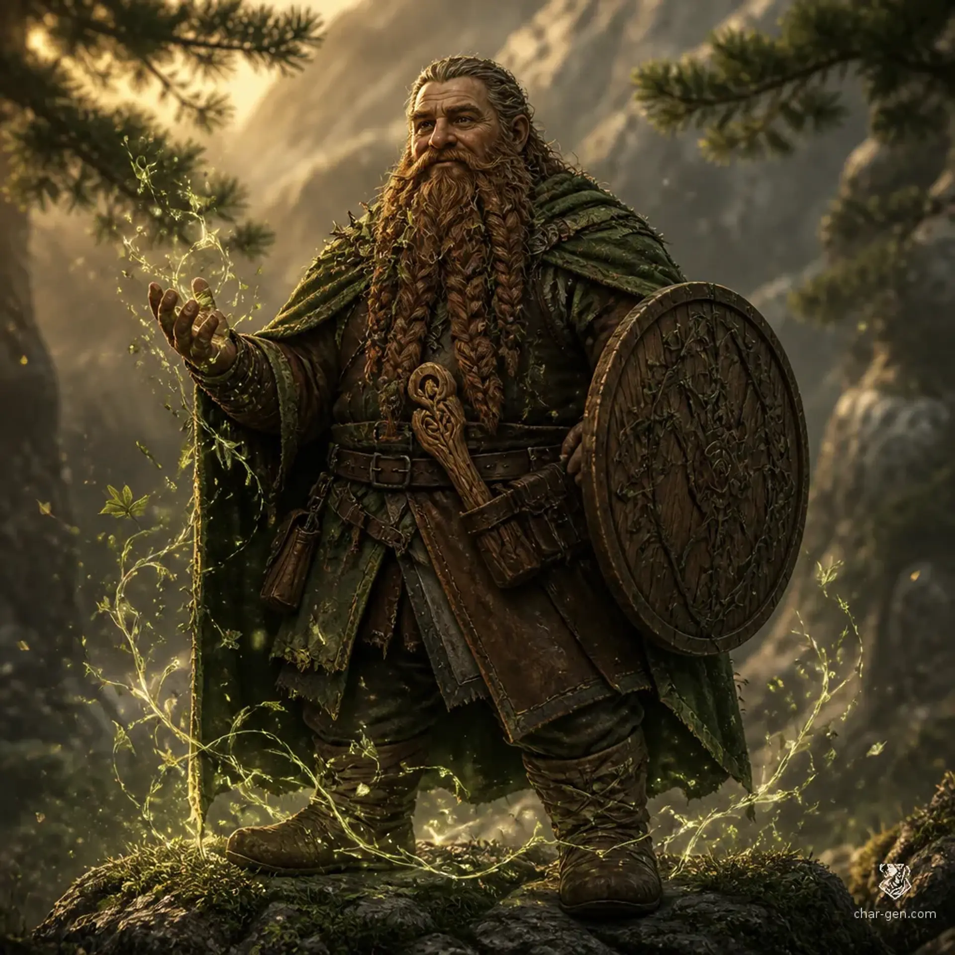 Ulric - AI-generated fantasy Character
