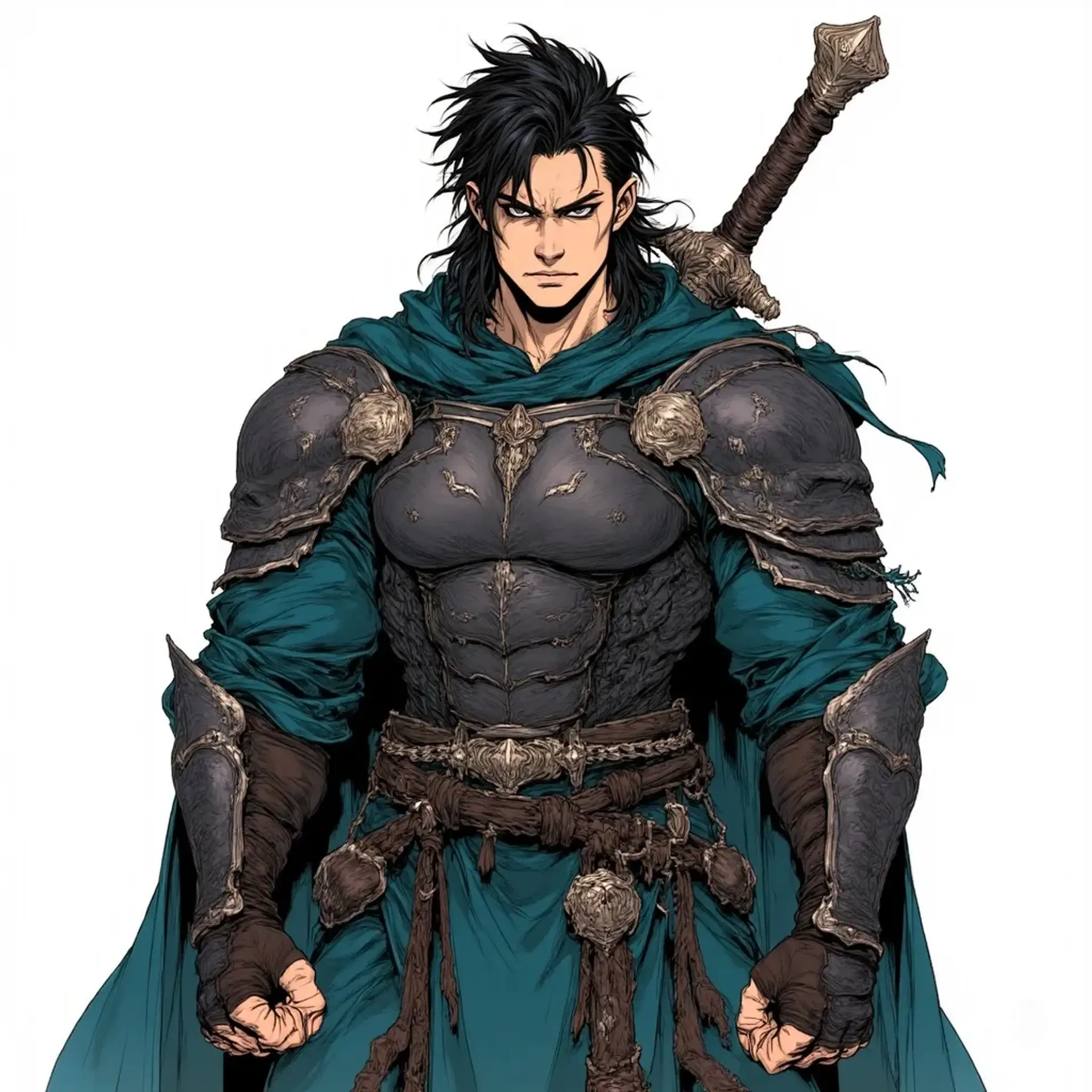 Kenichi Hiretsuna - AI-generated fantasy NPC