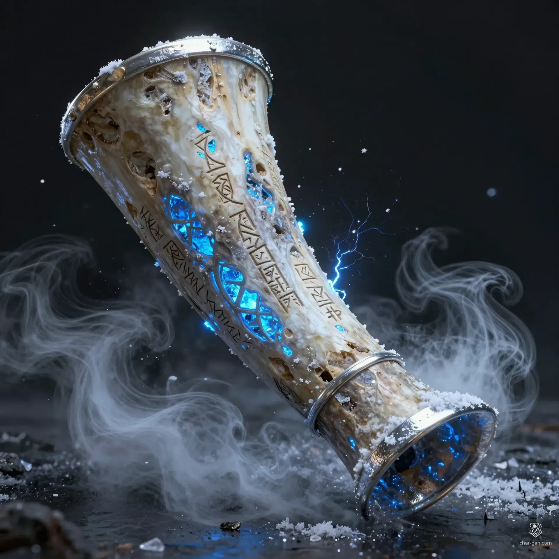 Frosthorn Rune - AI-generated fantasy Magic Item