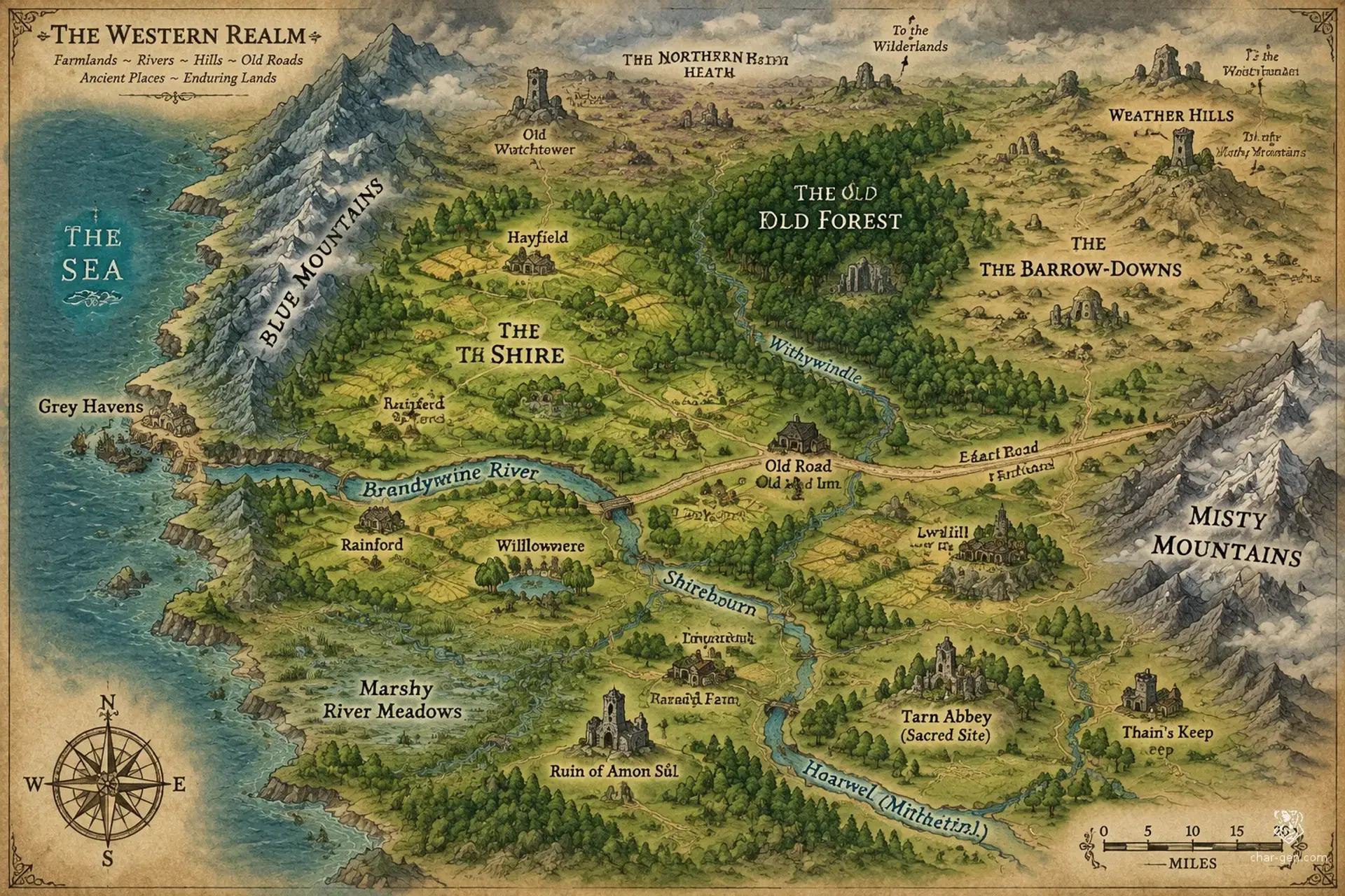 The Shire & Eriador