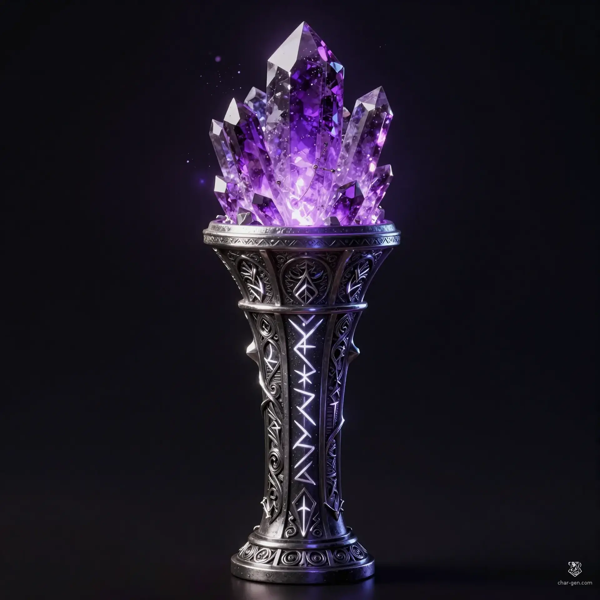 Arcanist's Mag-Torch - AI-generated fantasy Magic Item