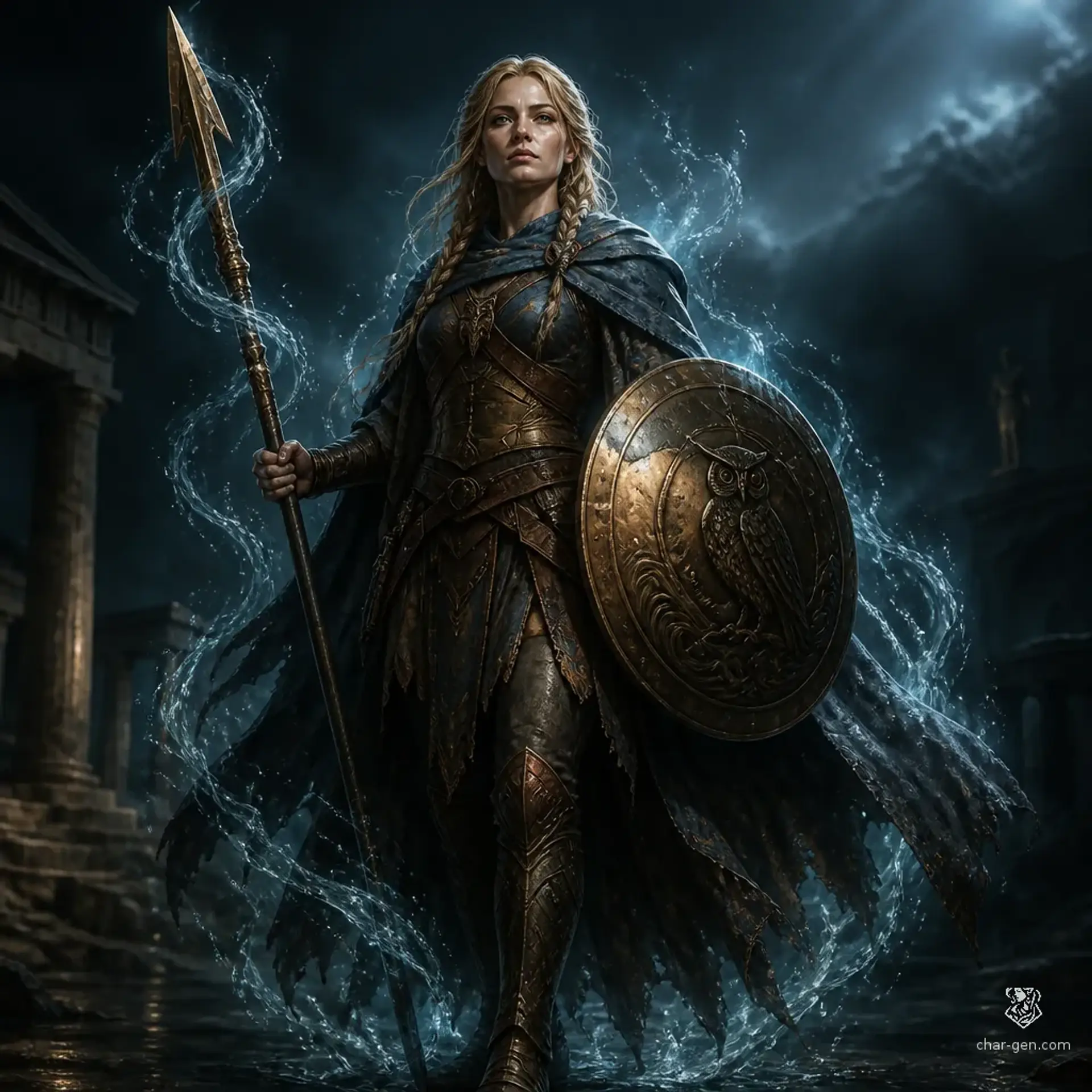 Annabeth Chase - AI-generated fantasy Character