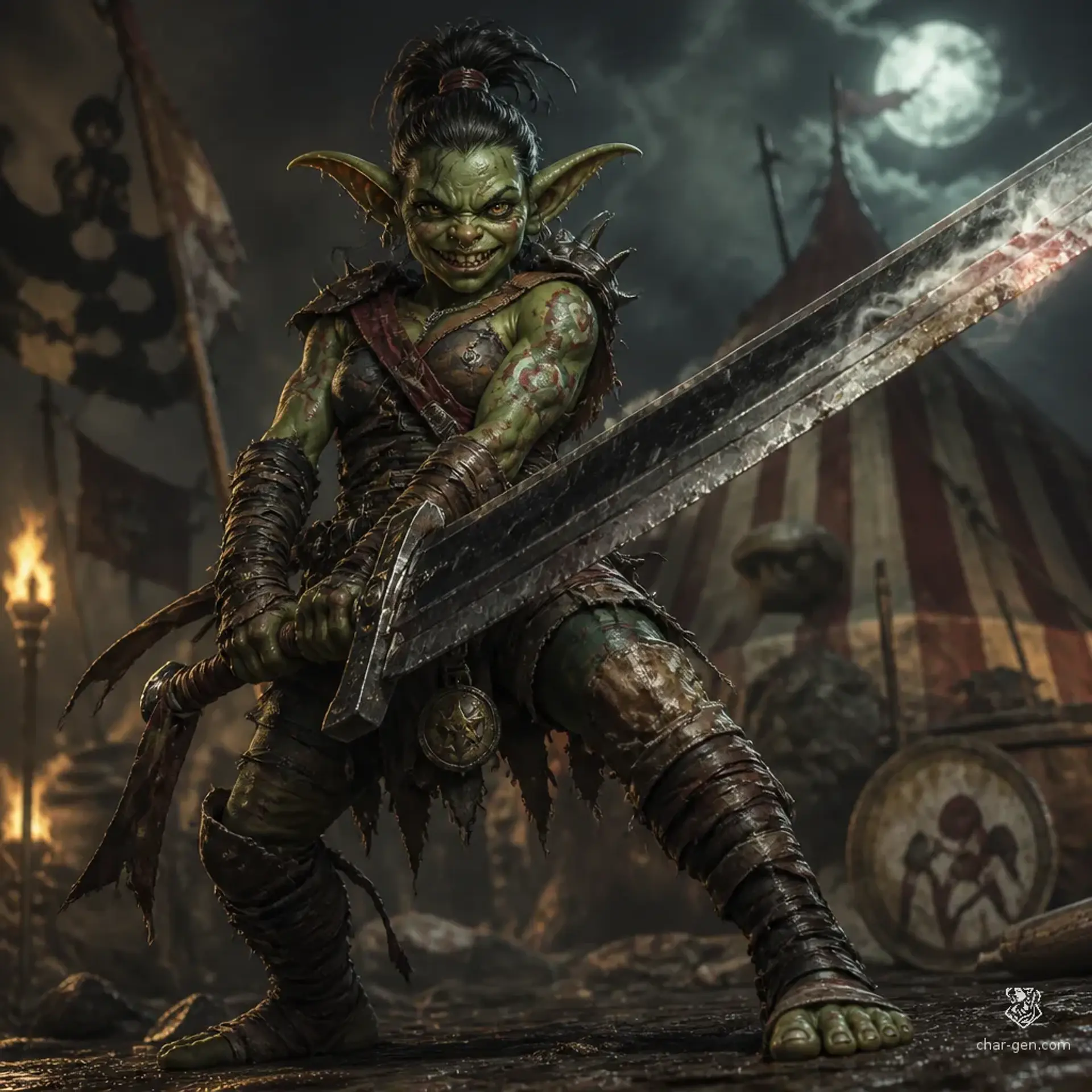 Grob - AI-generated fantasy Character