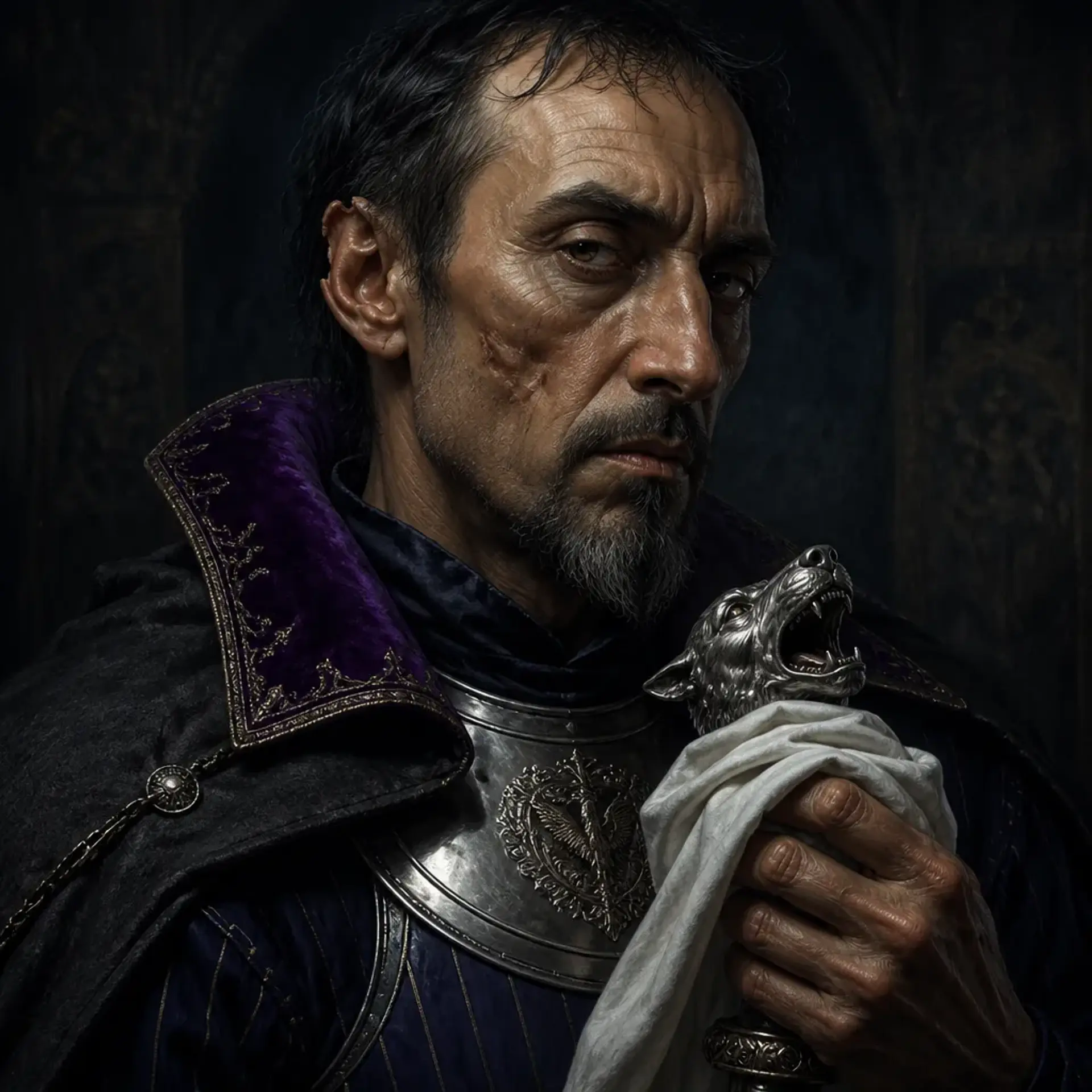 Corvus Vane - AI-generated fantasy NPC