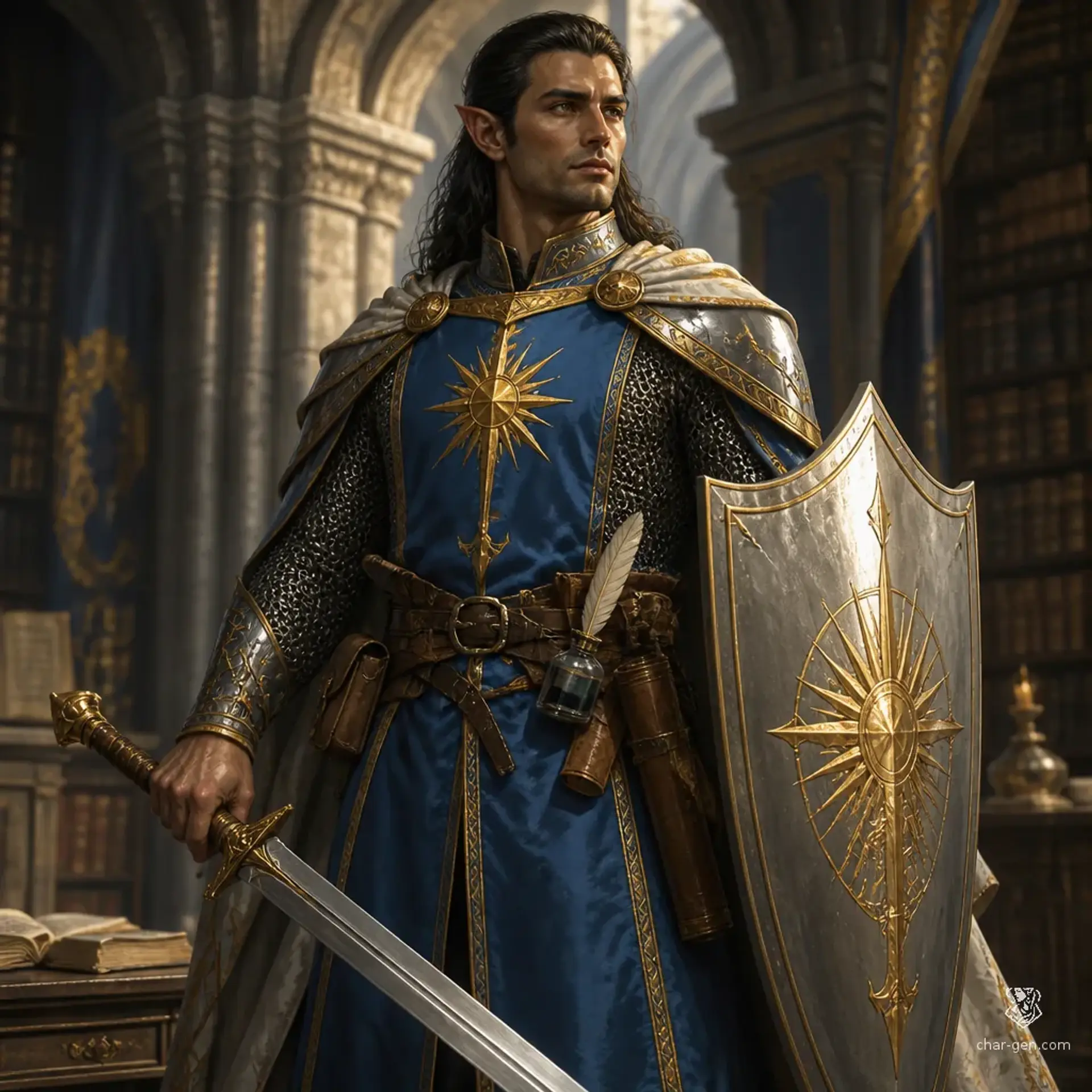 Odran Vale - AI-generated fantasy Character