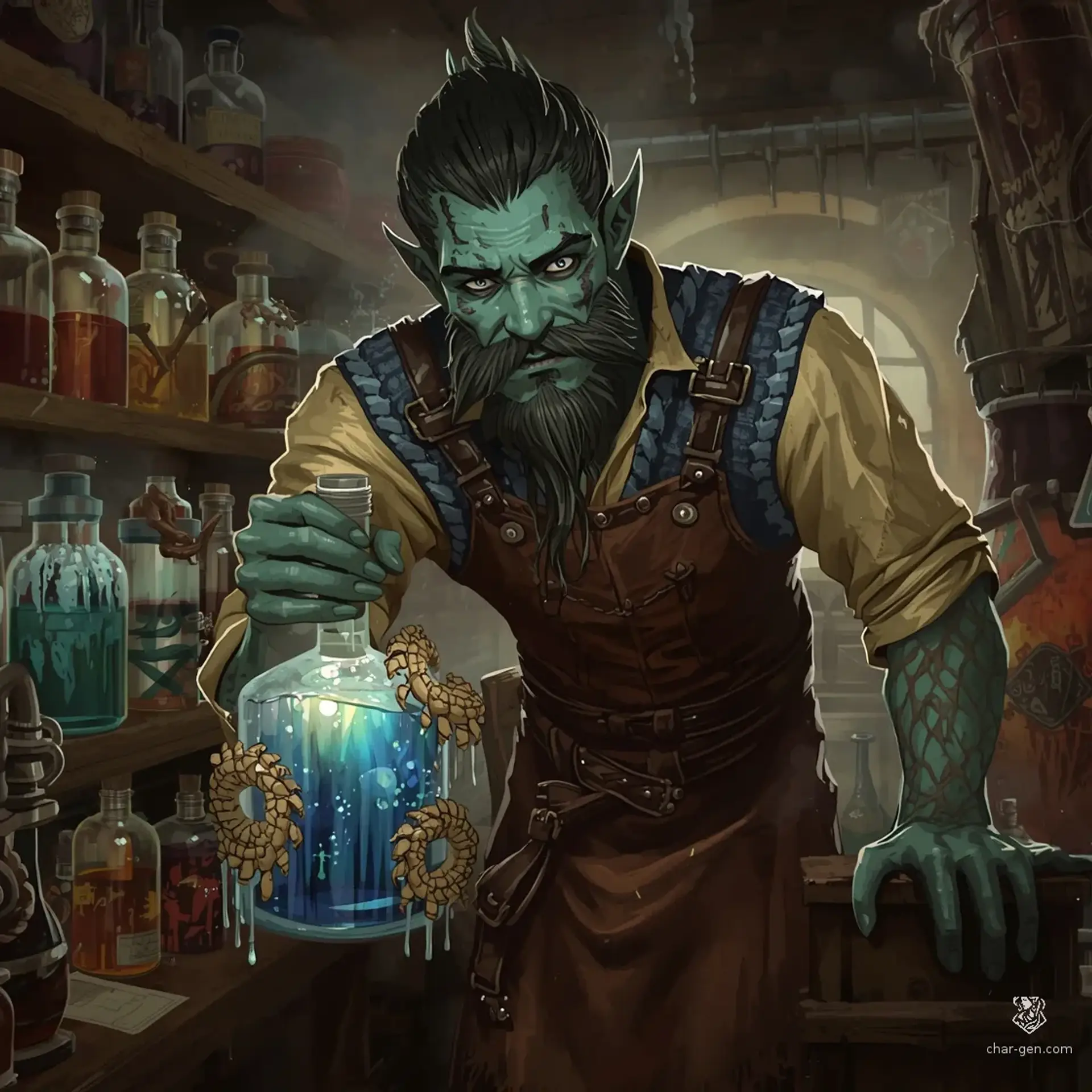 Barnaby Barnacles Thorne | Fantasy NPC Generated by CharGen