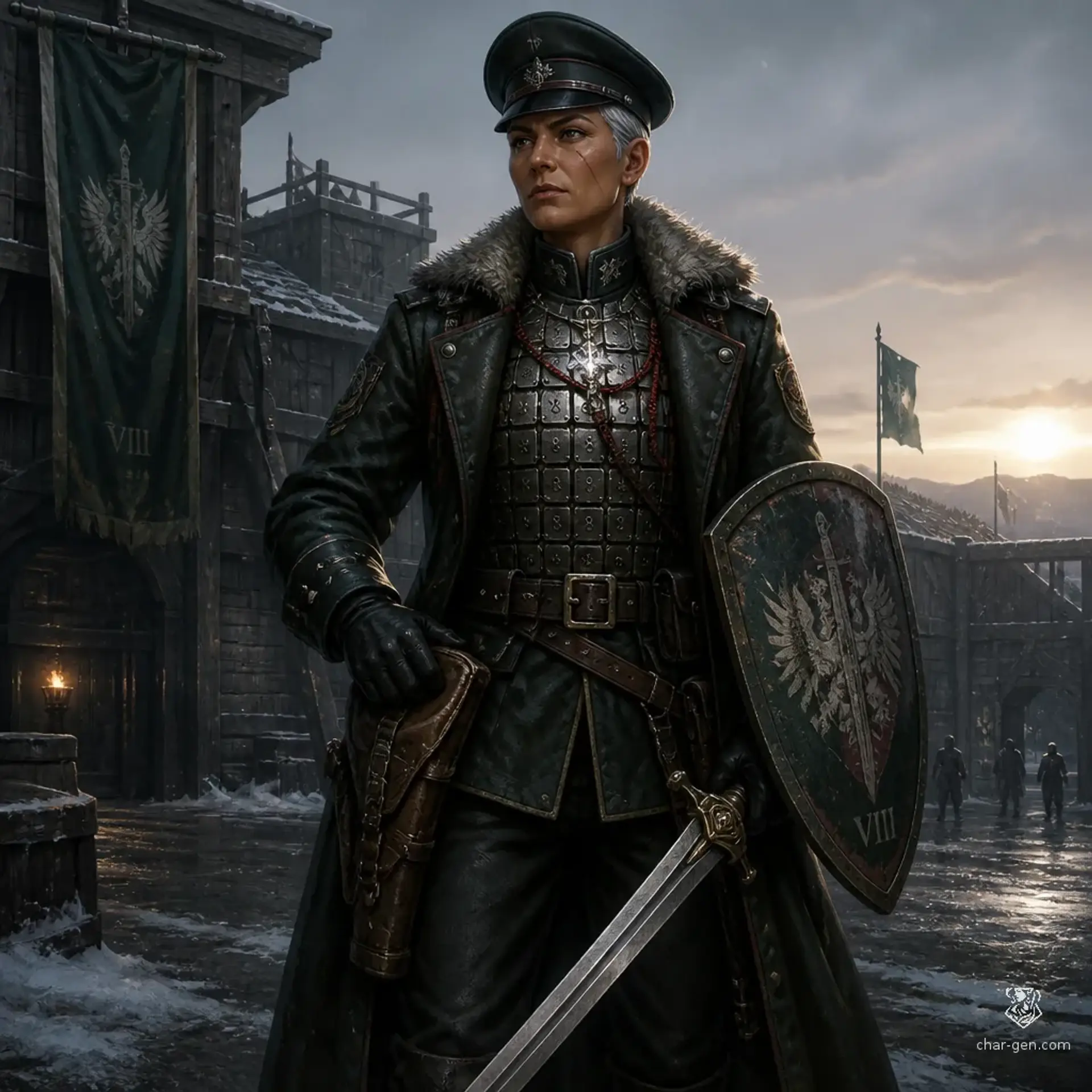 Entranzia Graves - AI-generated fantasy Character