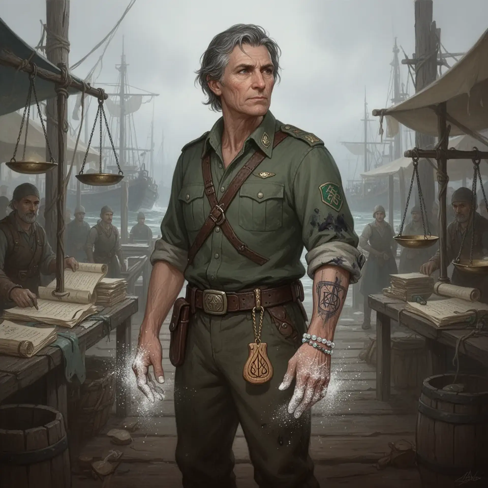 Maris Keelwarden - AI-generated fantasy NPC