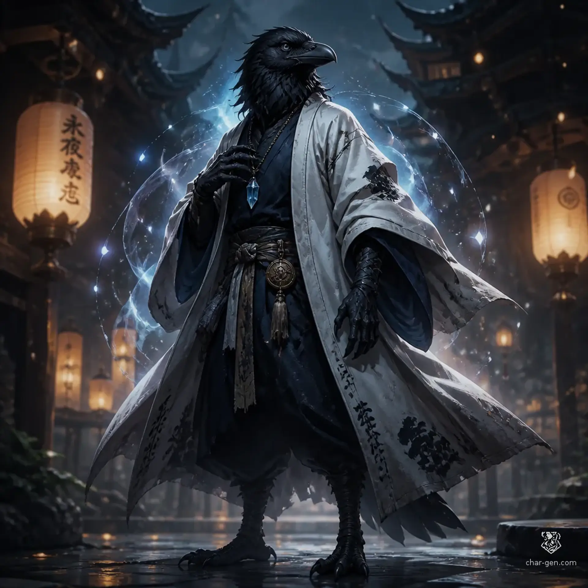 Cawren - AI-generated fantasy Character