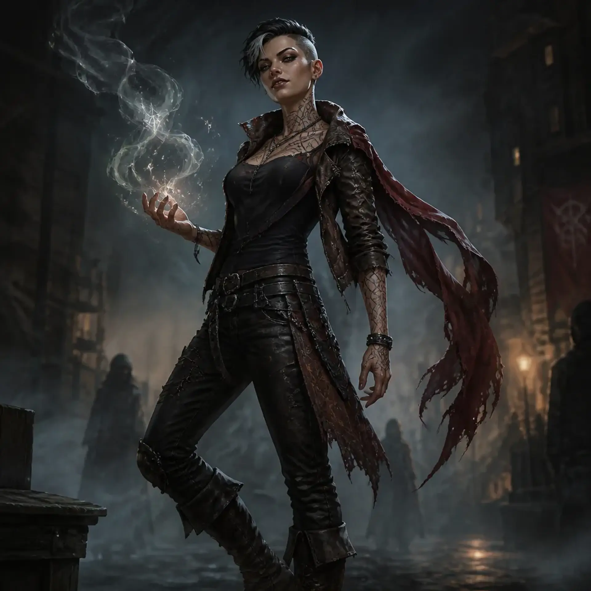 Venna Sadeghi - AI-generated fantasy Character